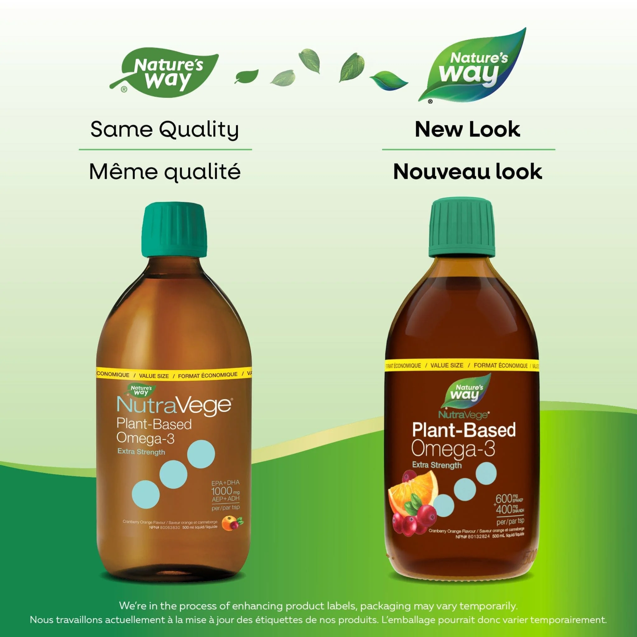 NutraSea NutraVege 2X Omega-3 (Plant Based) Extra Strength - Image 9