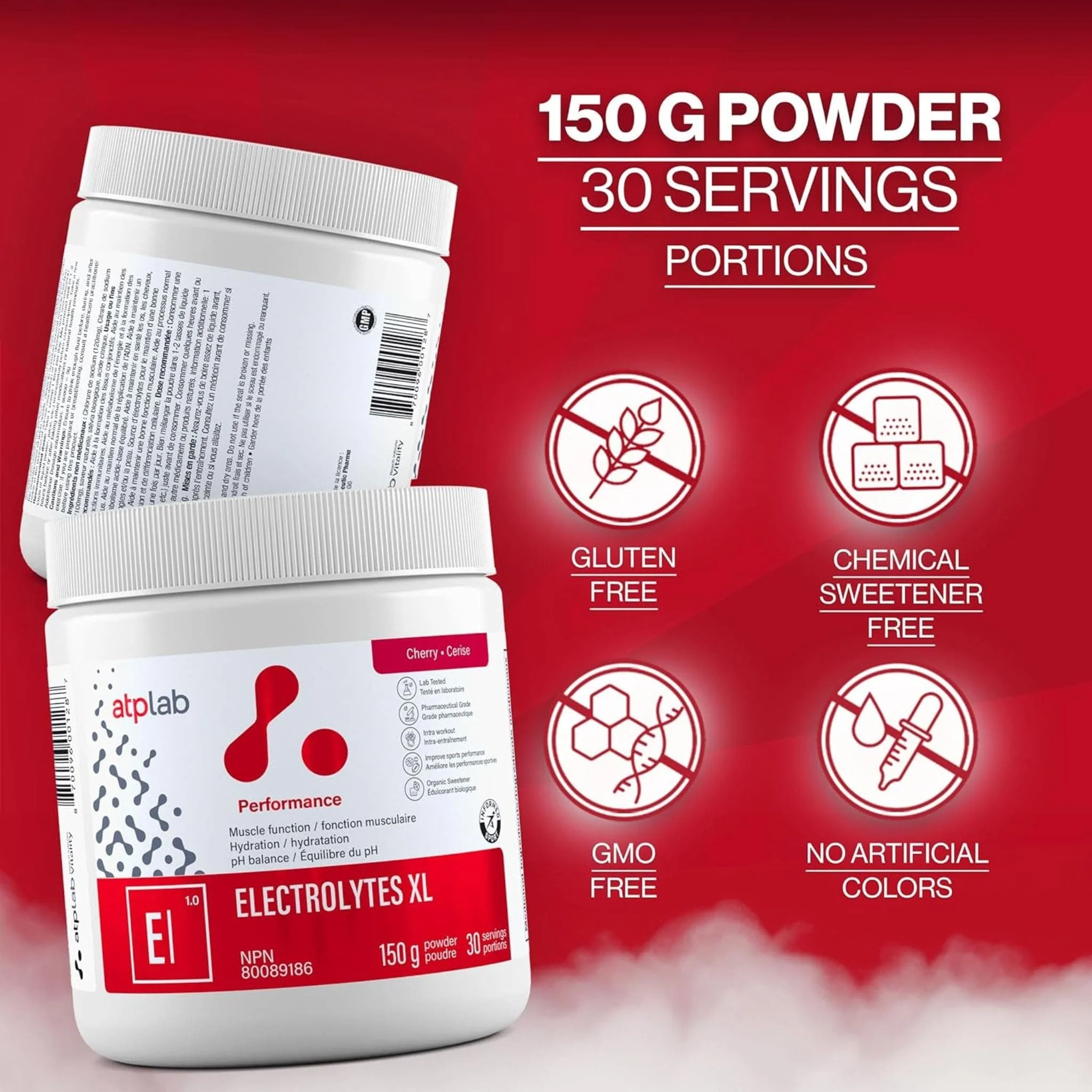 ATP Lab Electrolytes XL Powder, 180g - Image 5