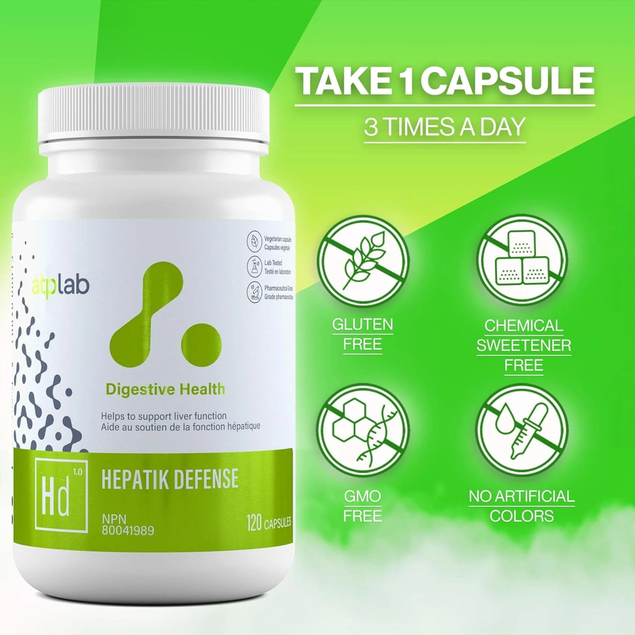 ATP Lab Hepatik Defense, 75% off Clearance Pricing, Expires 01/2026, 120 Vegetable Capsules - Image 7