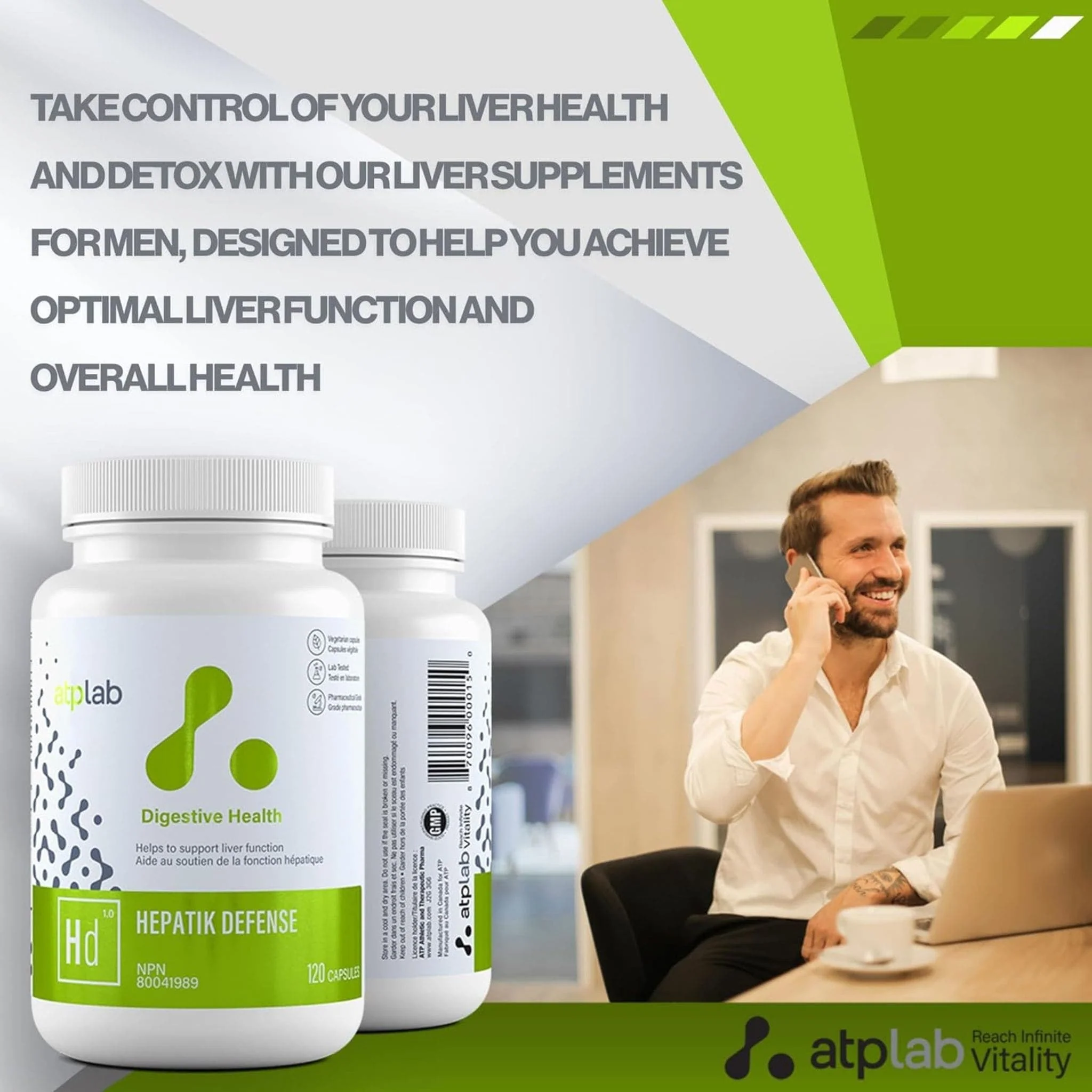 ATP Lab Hepatik Defense, 75% off Clearance Pricing, Expires 01/2026, 120 Vegetable Capsules - Image 8