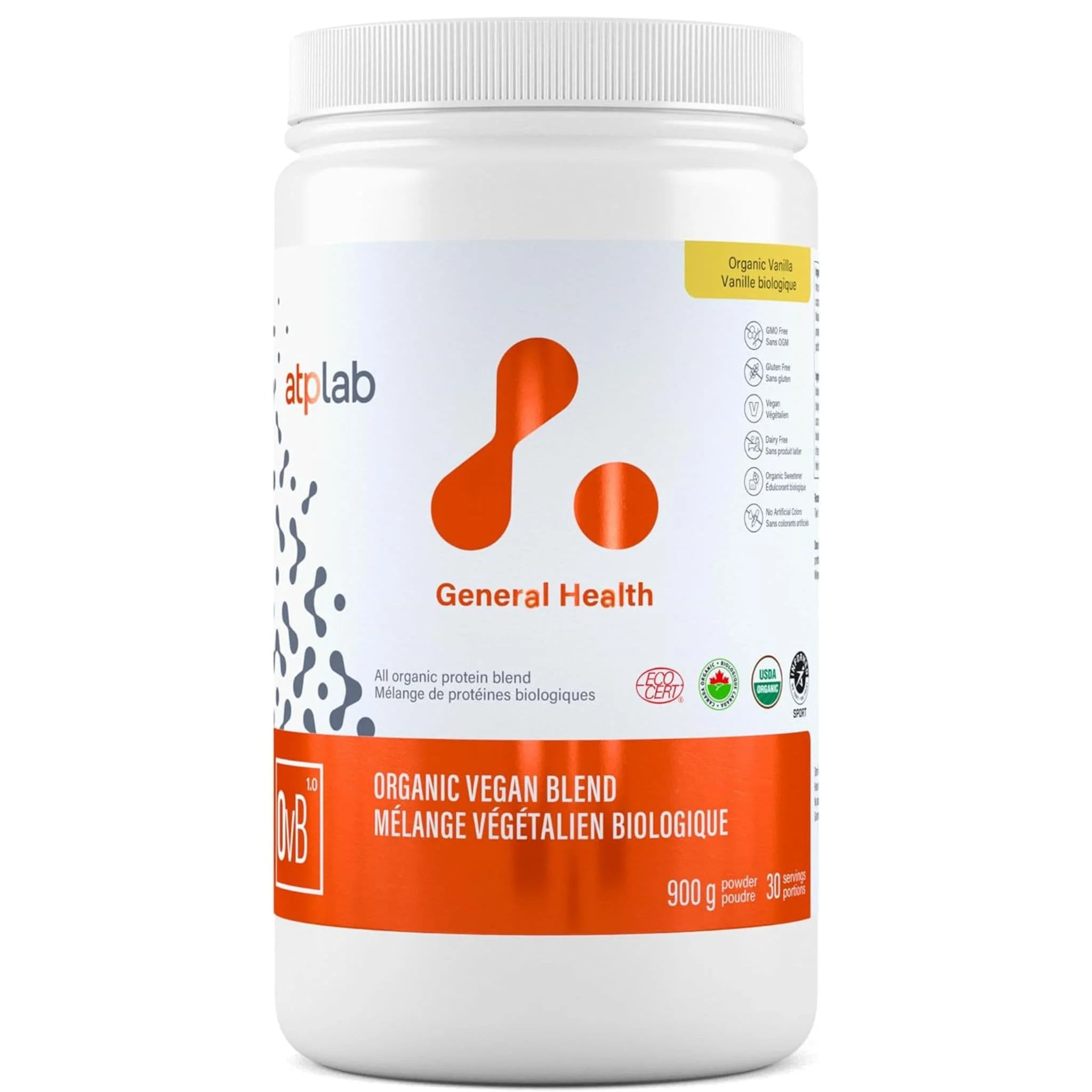 ATP Lab Organic Vegan Blend, 900g