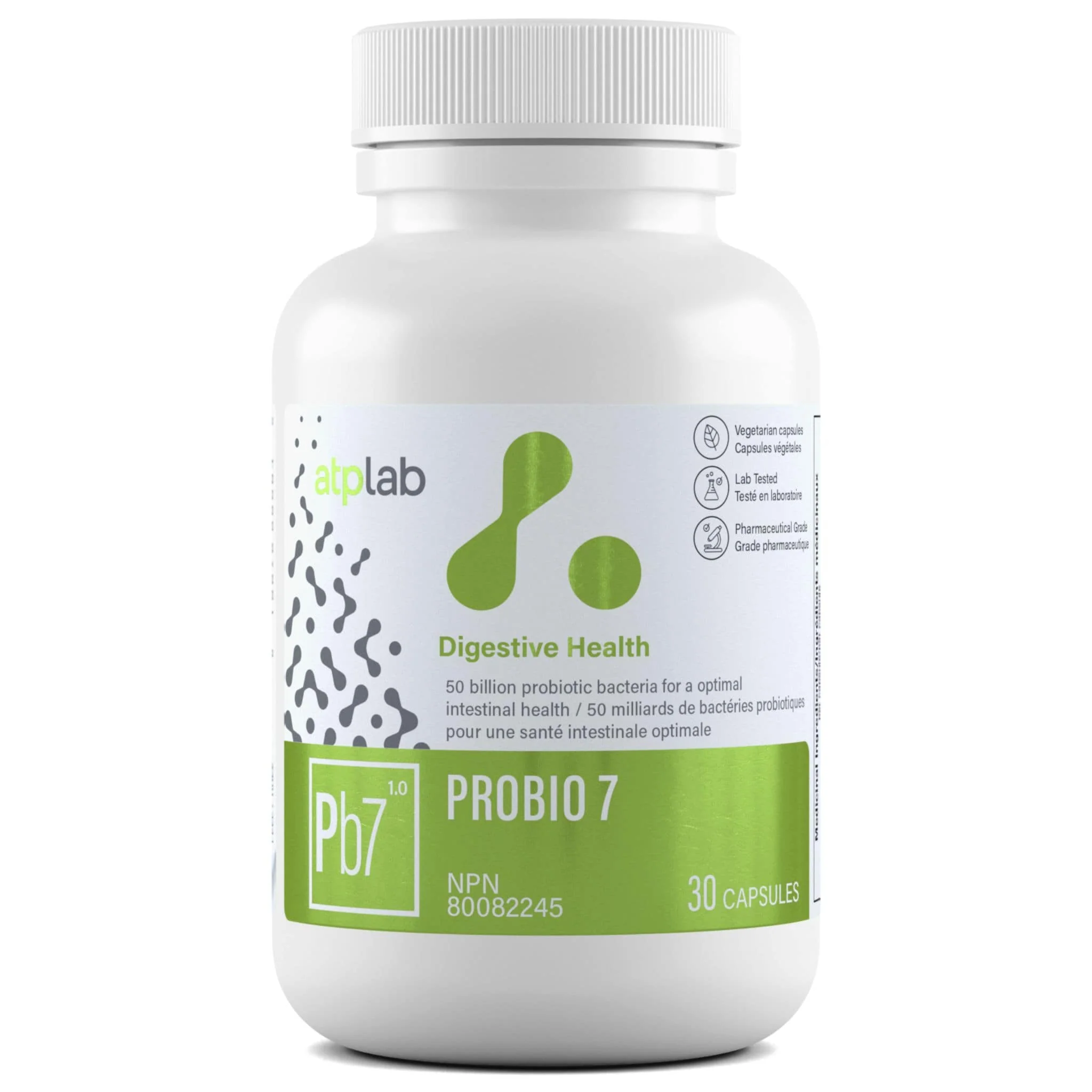 ATP Lab Probio 7, 30 Vegetable Capsules