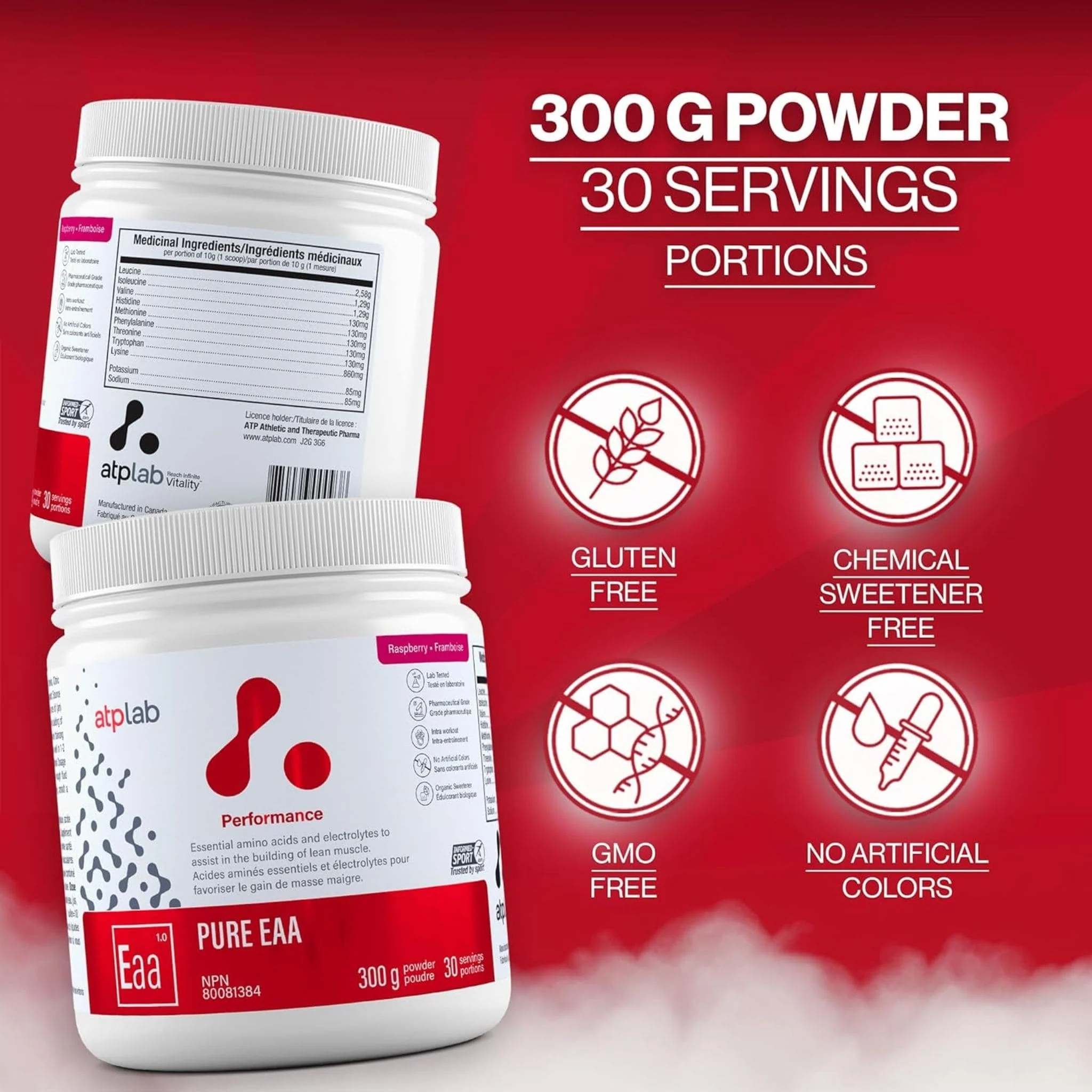 ATP Lab Pure EAA Powder, 300g - Image 5