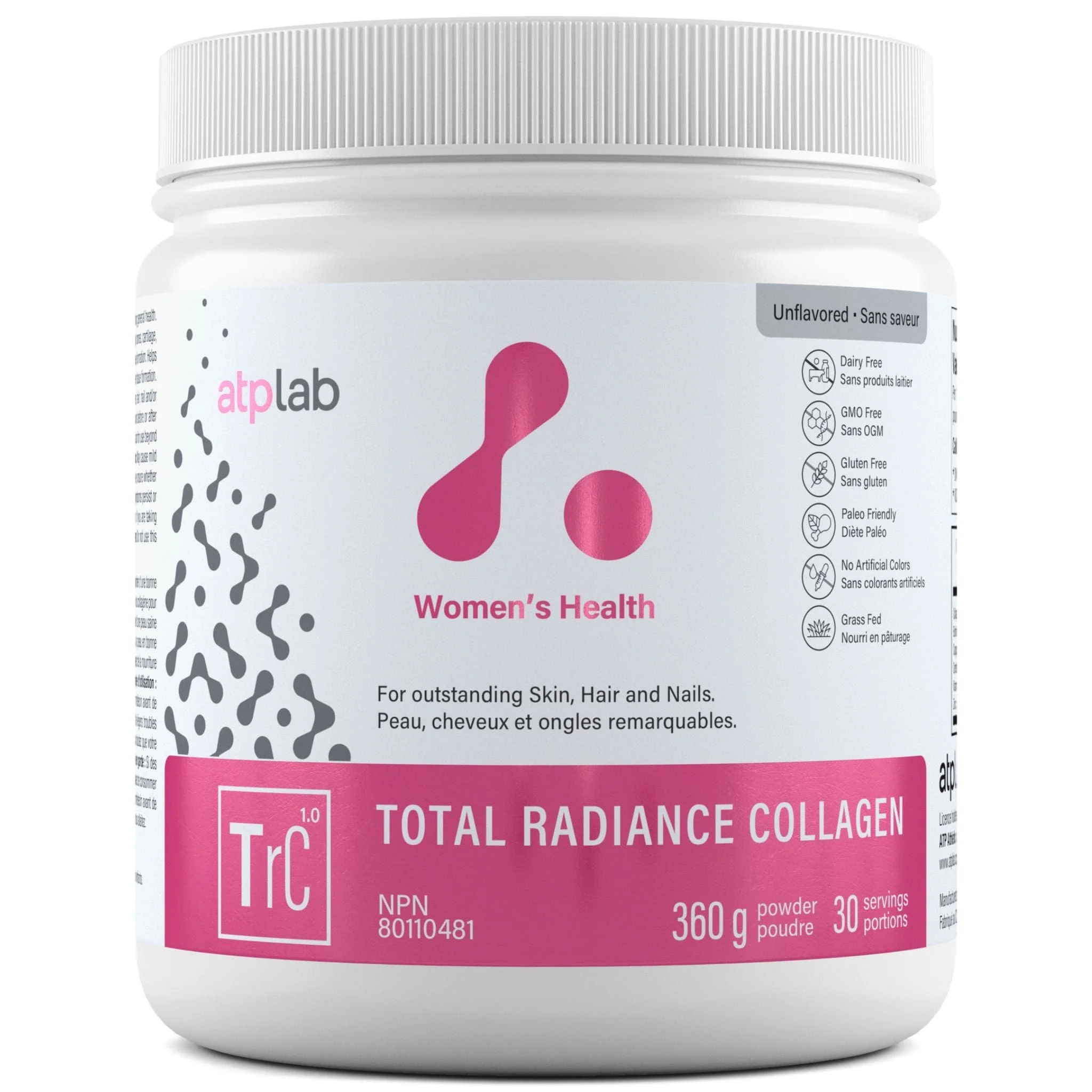 ATP Lab Total Radiance Collagen Powder, 360g