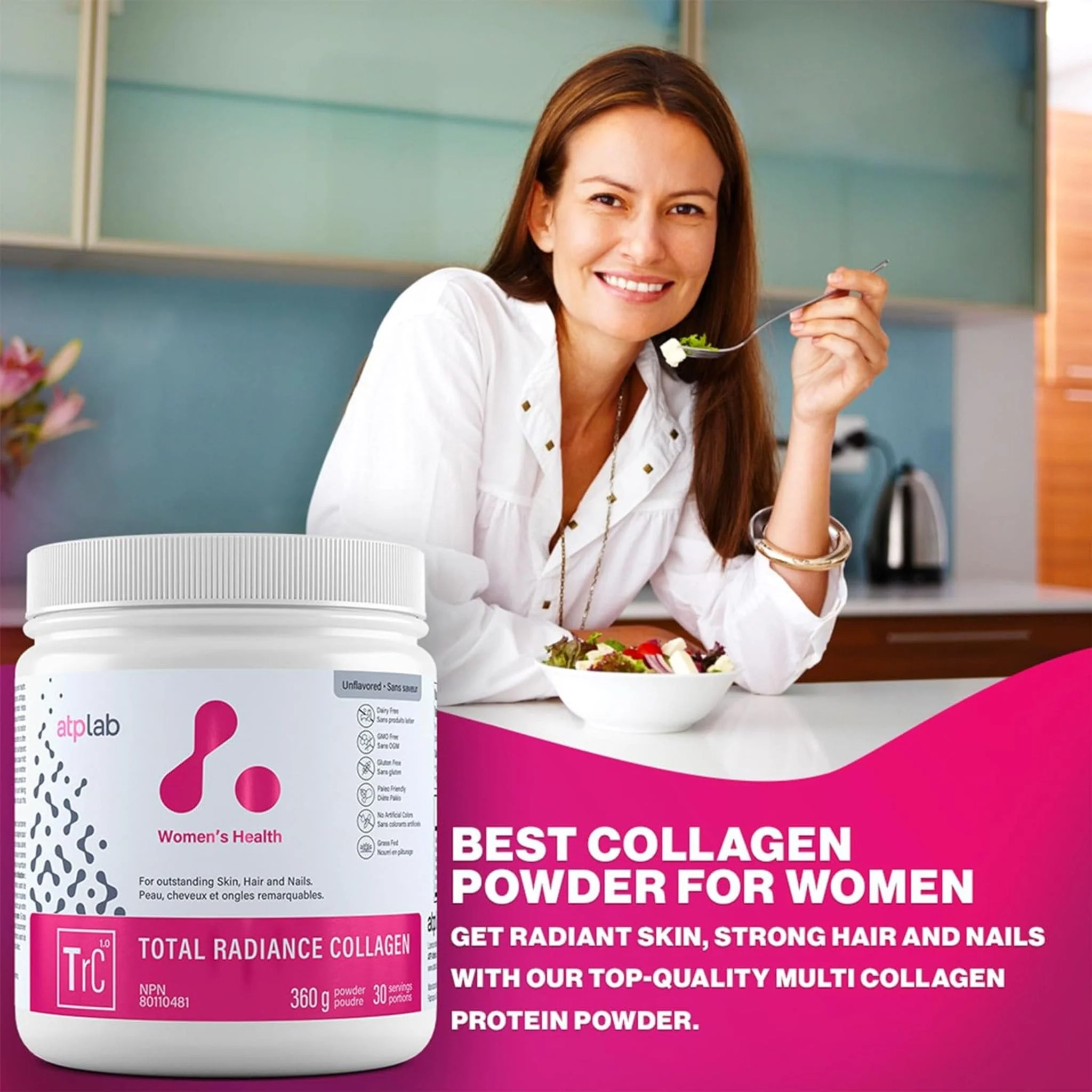 ATP Lab Total Radiance Collagen Powder, 360g - Image 5