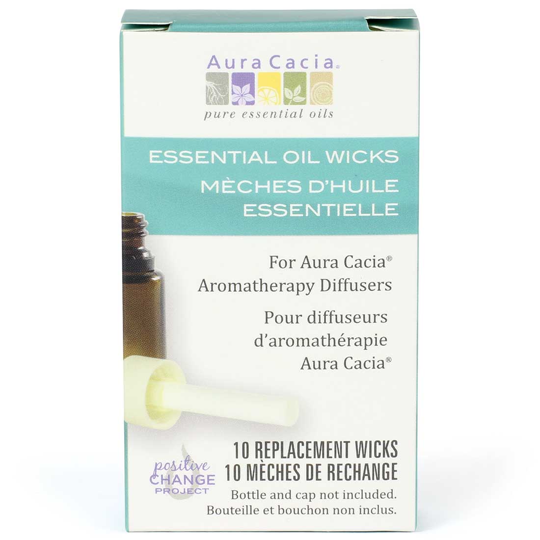 Aura Cacia Essential Oil Replacement Wicks, 10 pack CLEARANCE 50% Off Final Sale