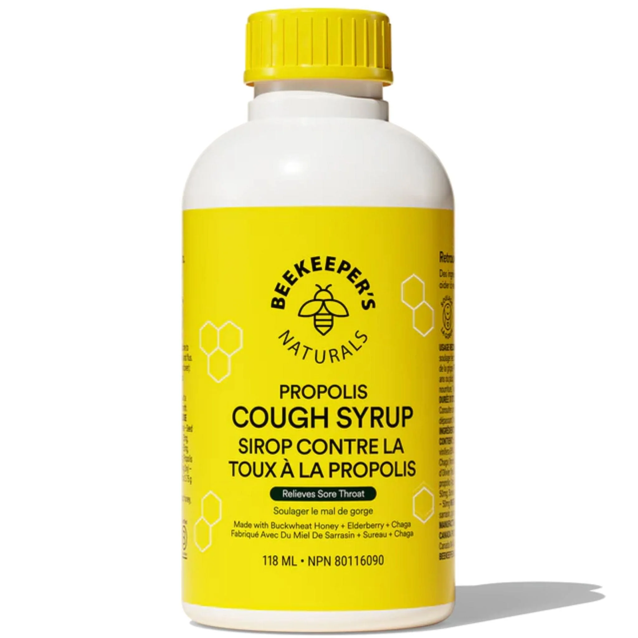 Beekeepers Naturals Cough Syrup Daytime Relief Formula, 118ml