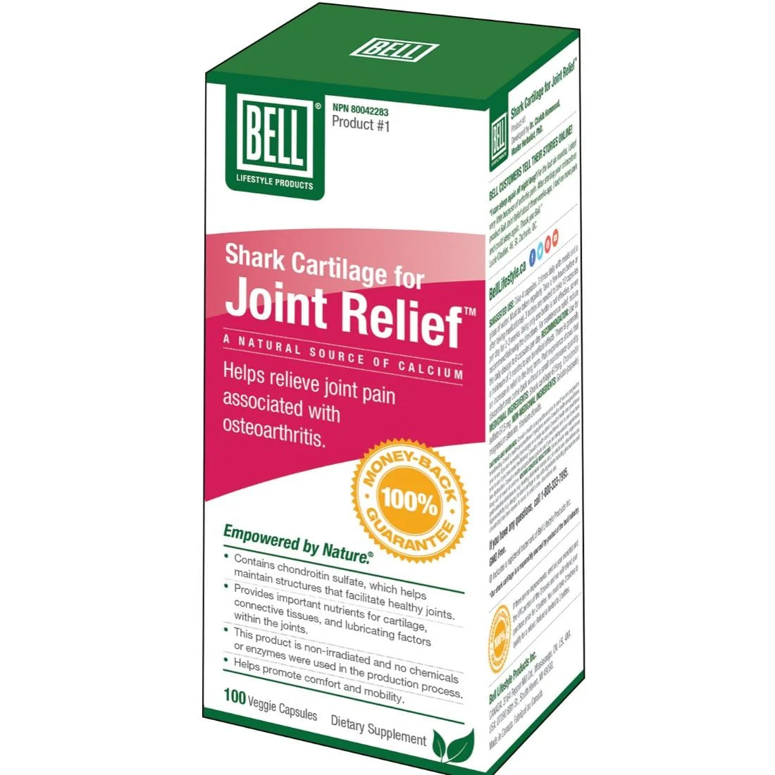 Bell Shark Cartilage For Joint Relief Associated with Osteoarthritis - Image 2