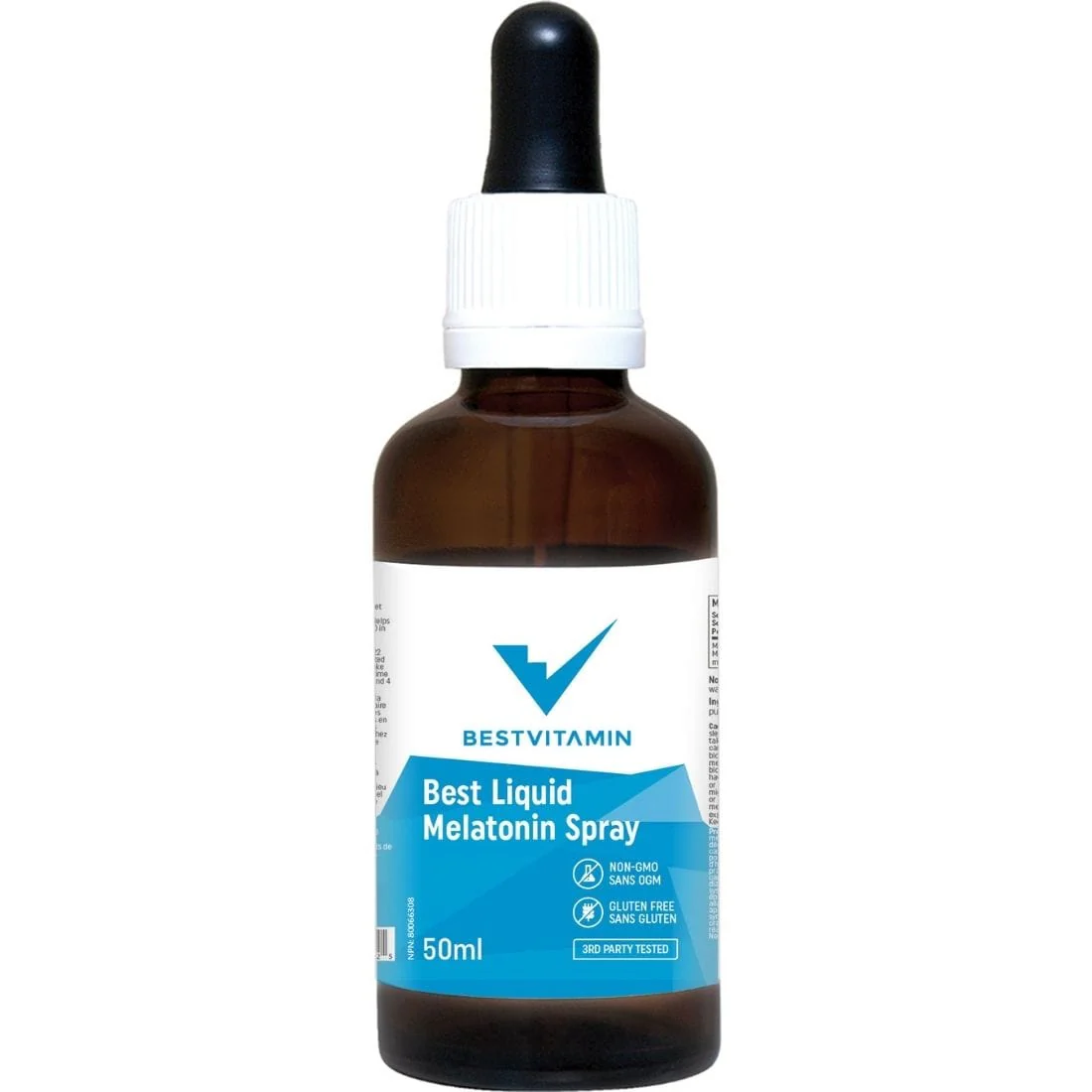 BestVitamin Best Liquid Melatonin Spray, Fall asleep faster, 50ml, Clearance 75% Off, Final Sale Expires 05/24