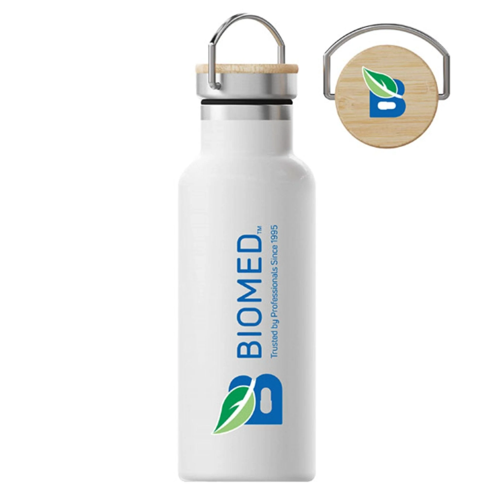 Biomed Traveler Stainless Steel Water Bottle, Double Walled, 500ml