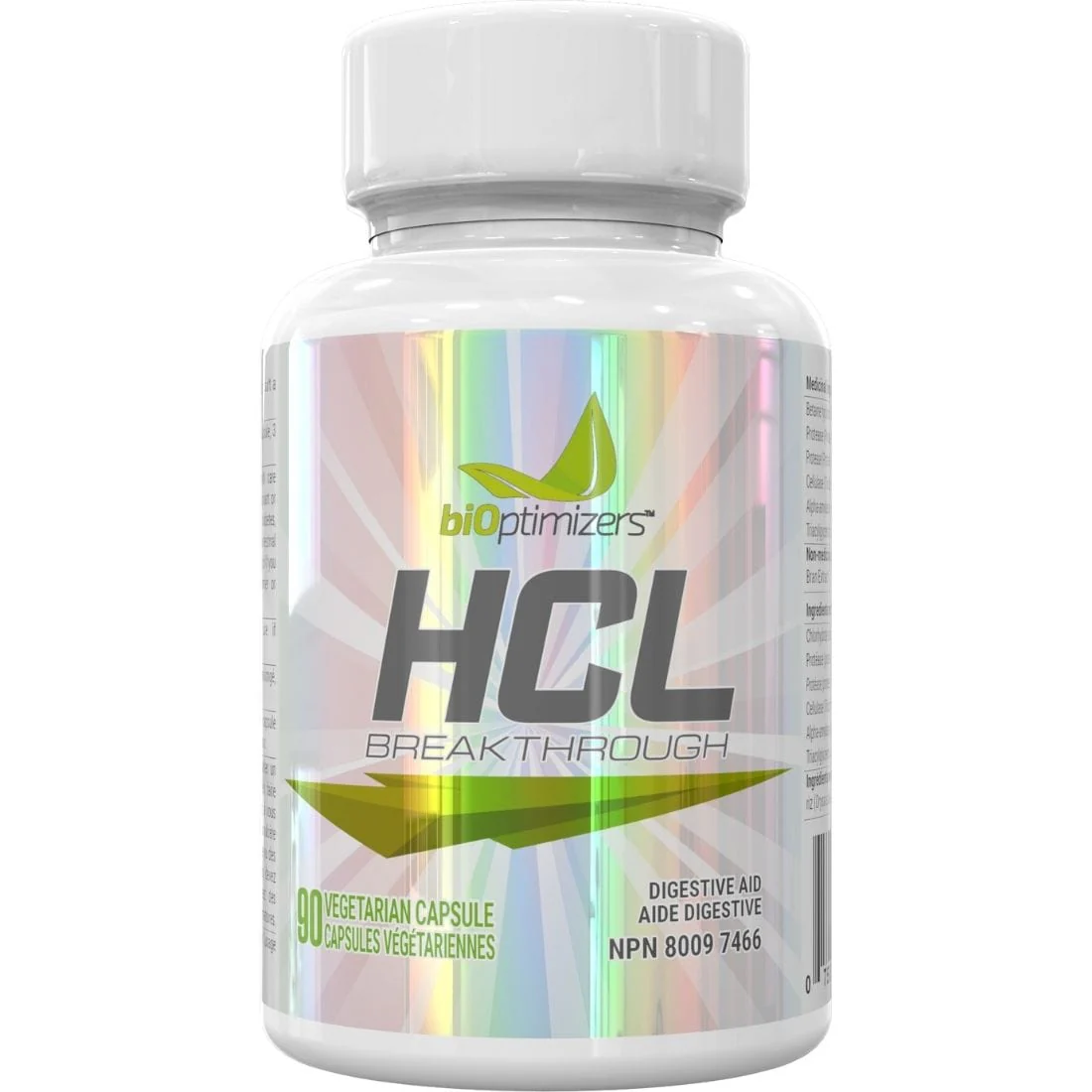 BiOptimizers HCL Breakthrough, 90 Veg caps
