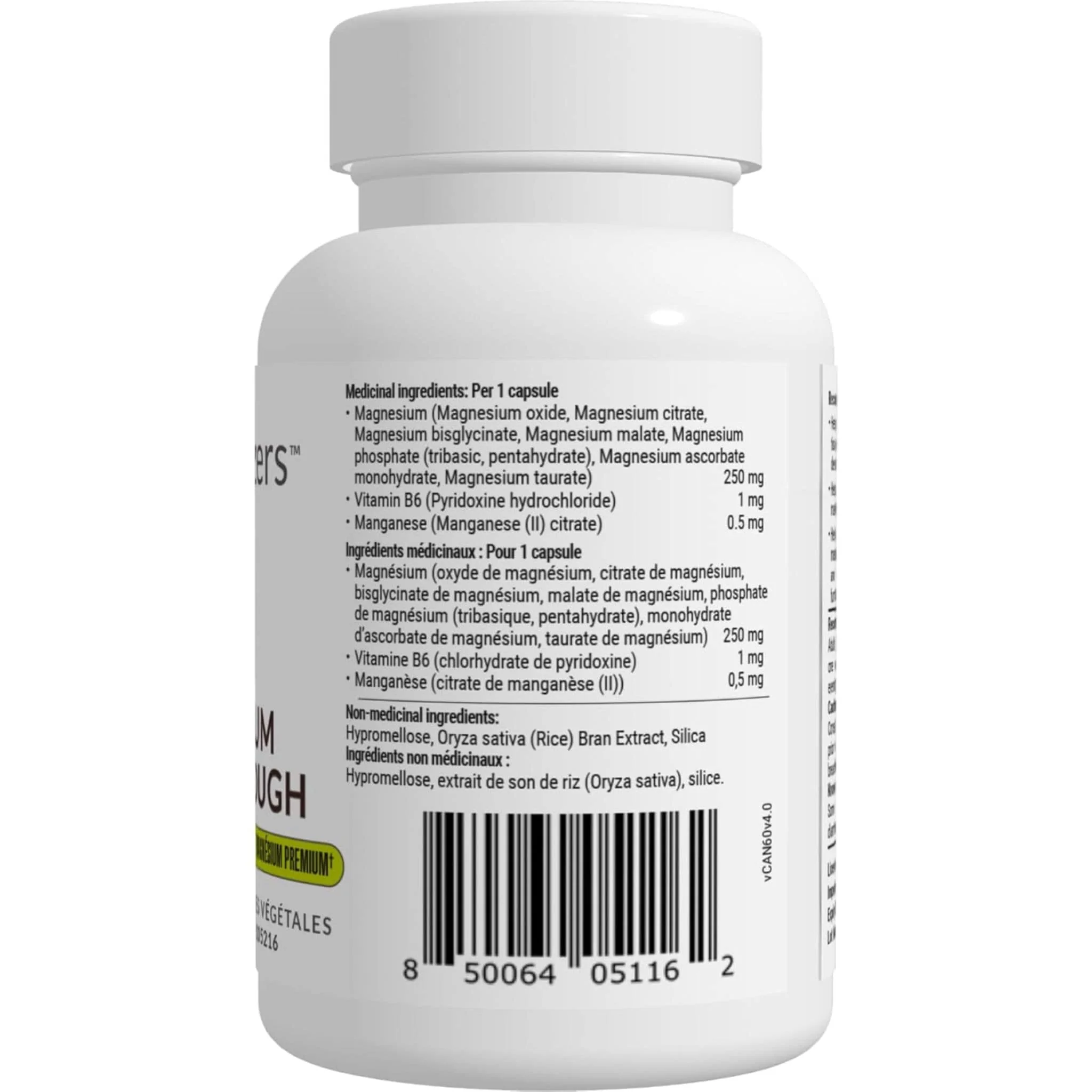 BiOptimizers Magnesium Breakthrough, Advanced Multi-Form Magnesium Complex for Sleep, Muscle Function and Bone Health, 60 Vegetable Capsules - Image 3
