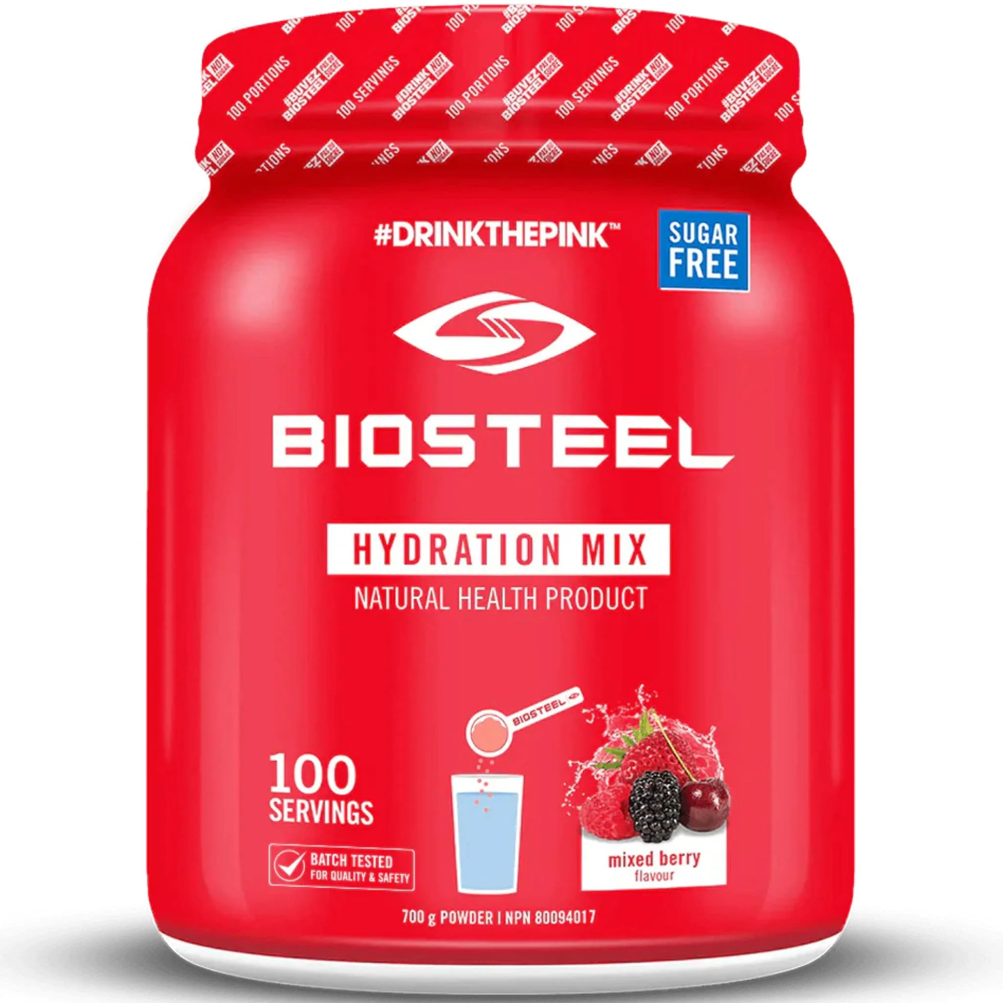 Biosteel Hydration Mix Powder, Zero Sugar, 140g-700g - Image 5