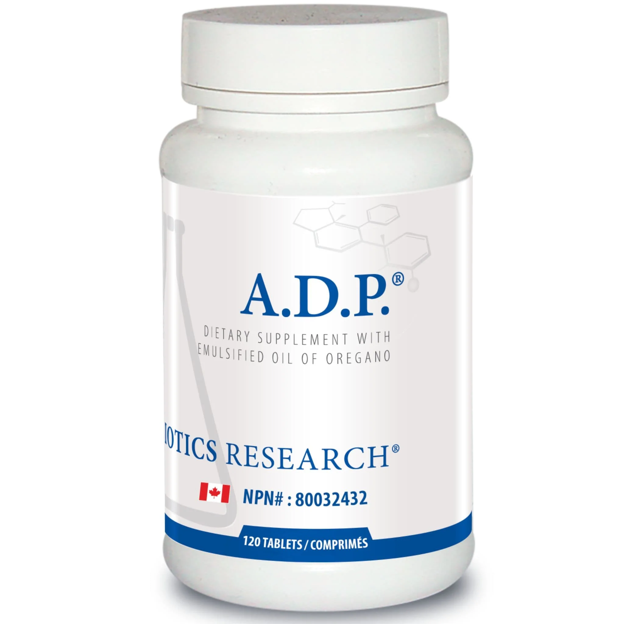 Biotics Research ADP, Anti-Dysbiosis Product, Emulsified, Standardized Oregano Tabs, Sustained Release - Image 3