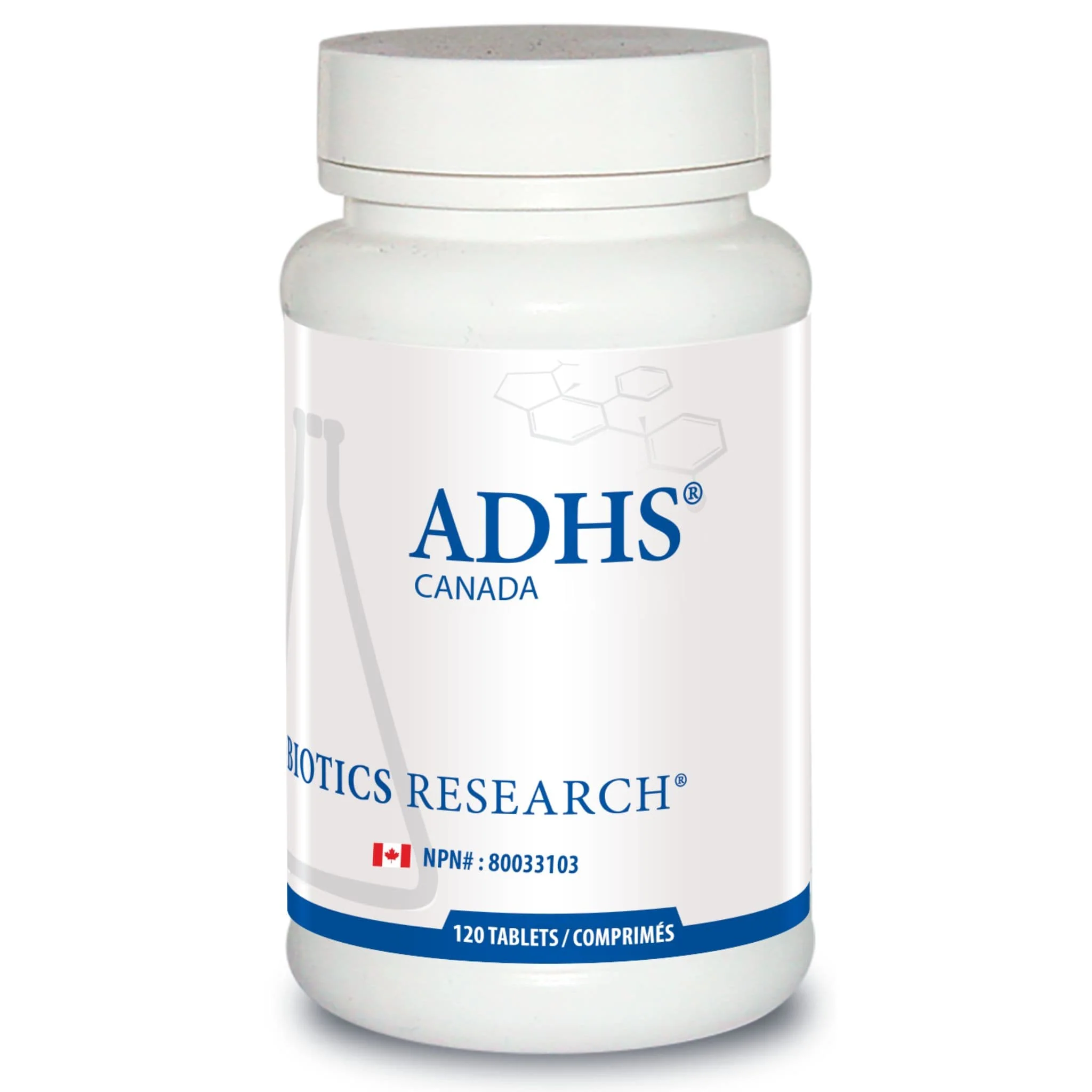 Biotics Research ADHS, Comprehensive Adrenal Support for Stress and Sleep, 180 Tablets
