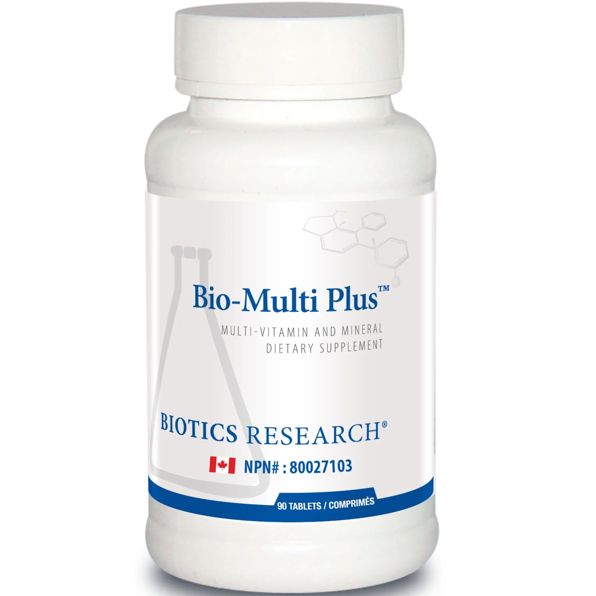 Biotics Research Bio-Multi Plus, Broad Spectrum Multivitamin and Multimineral Support, 90-270 Tablets