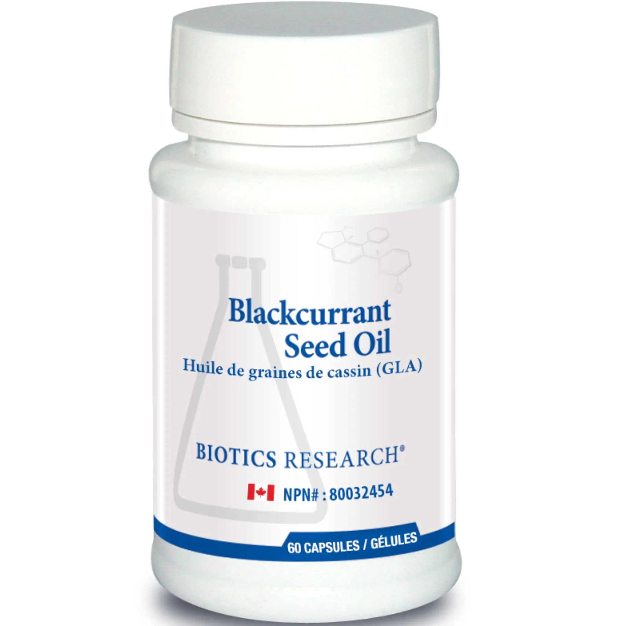 Biotics Research Black Currant Seed Oil, Natural Source of GLA, Supports Cardiovascular and Immune Health, 60 Capsules