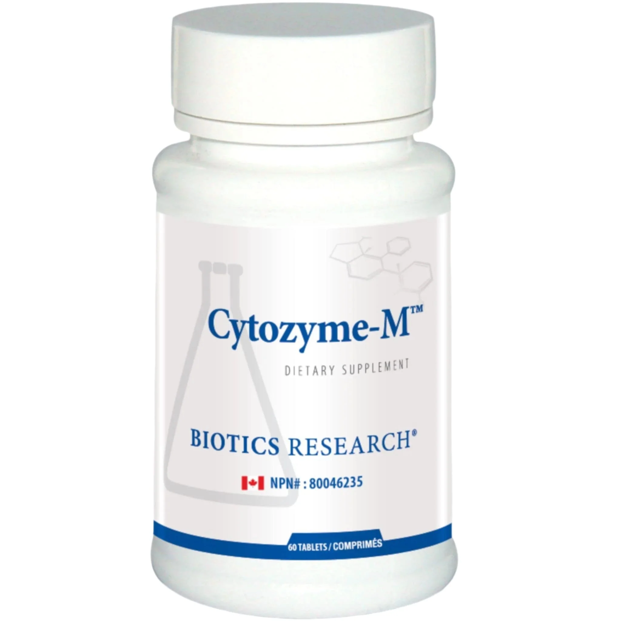 Biotics Research Cytozyme-M, Supports Male Endocrine and Hormonal Health, 60 Tablets