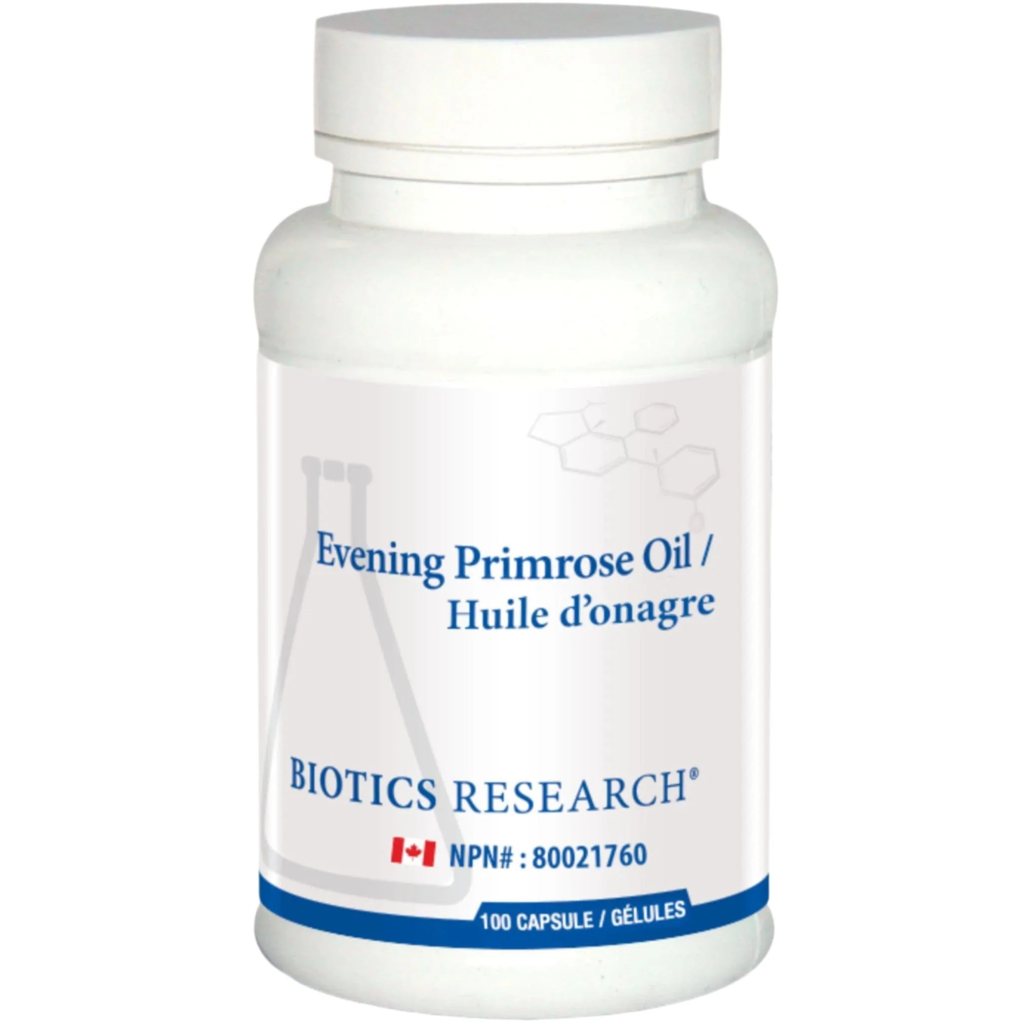 Biotics Research Evening Primrose Oil, PMS, Hormonal and Skin Support, 100 Capsules
