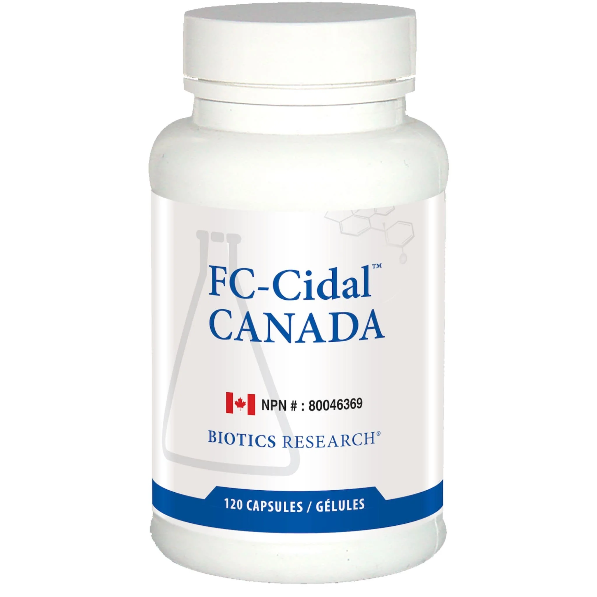 Biotics Research FC-Cidal, Antifungal, Anti-Microbial for Gut Dysbiosis, 120 Capsules