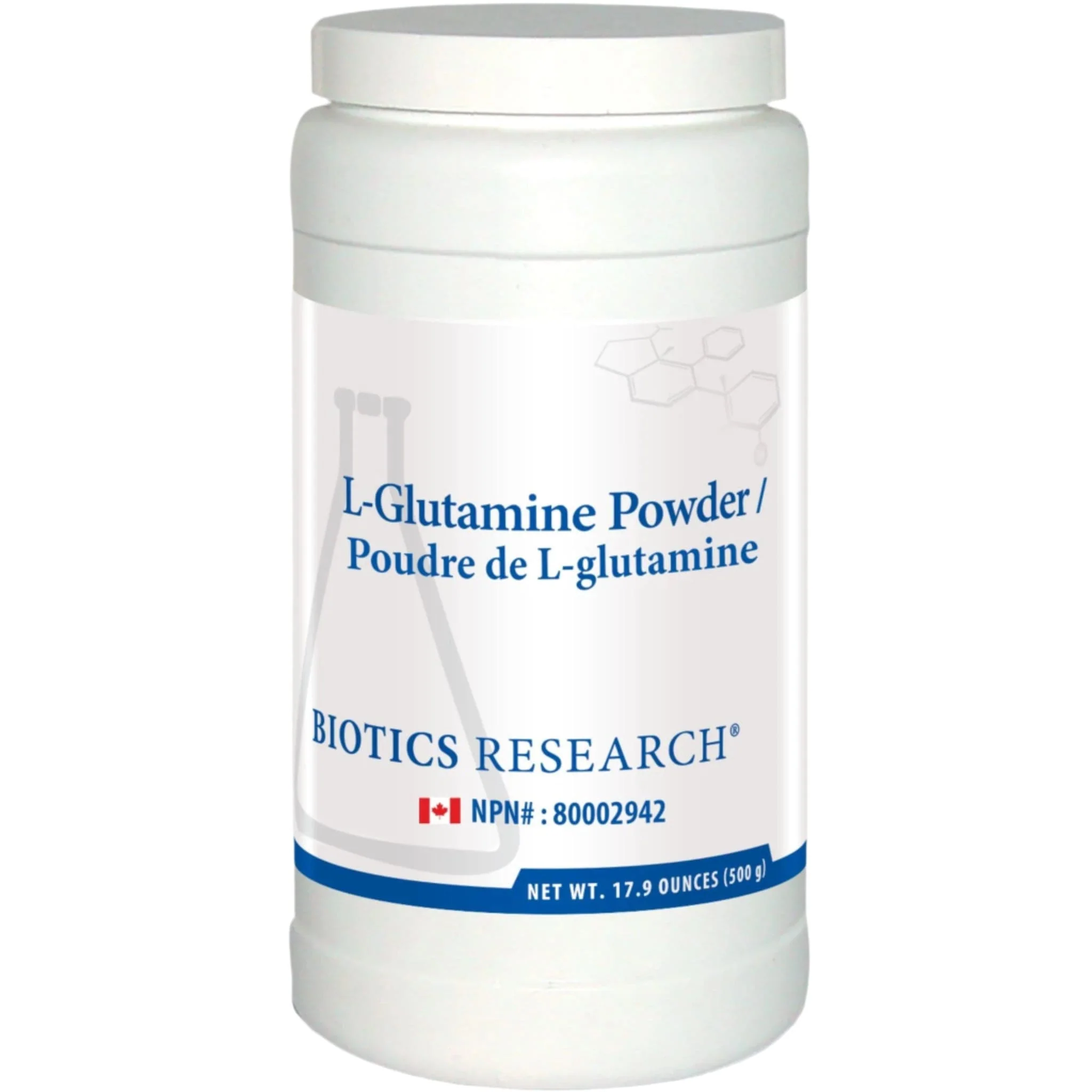 Biotics Research L-Glutamine Powder, Supports Gut Health, Lean Muscle, and Fatigue Relief, 500g