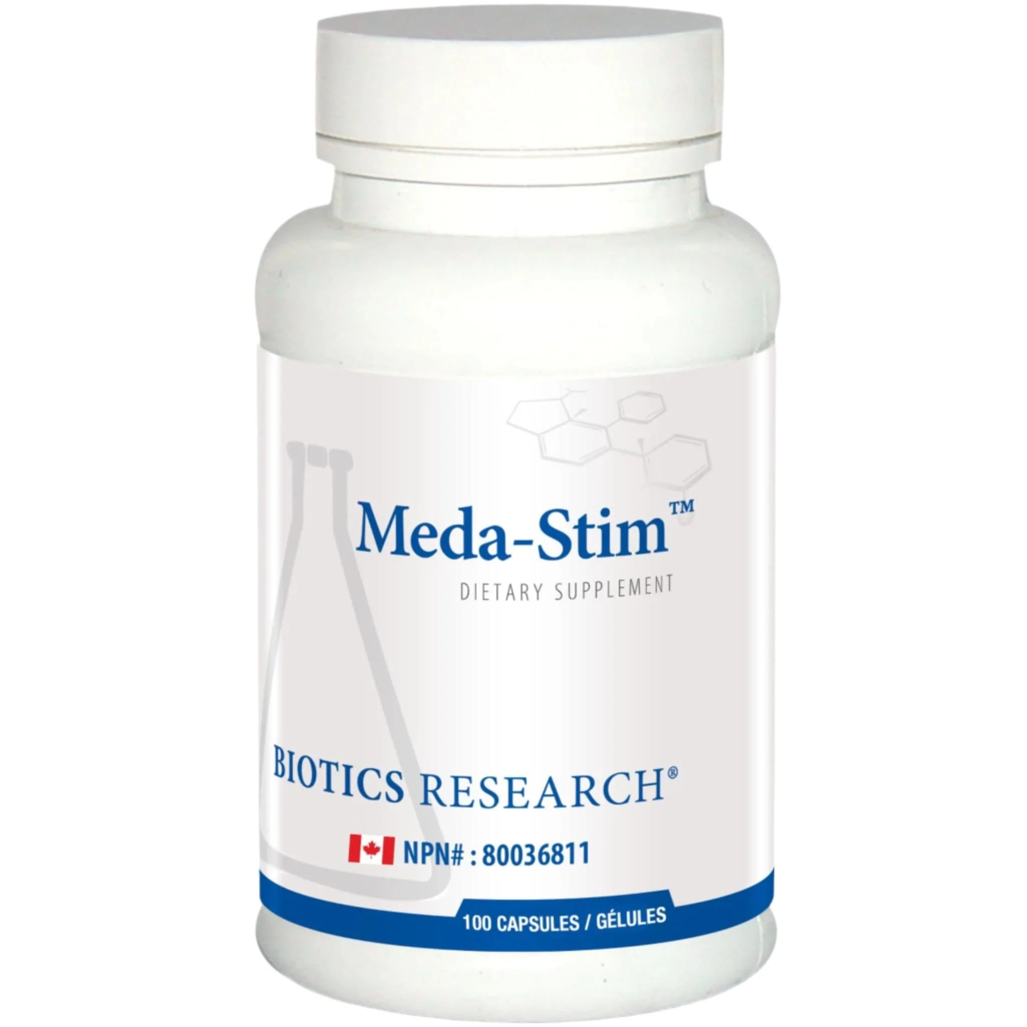 Biotics Research Meda-Stim, Thyroid and Metabolic Health Support, 100 Capsules