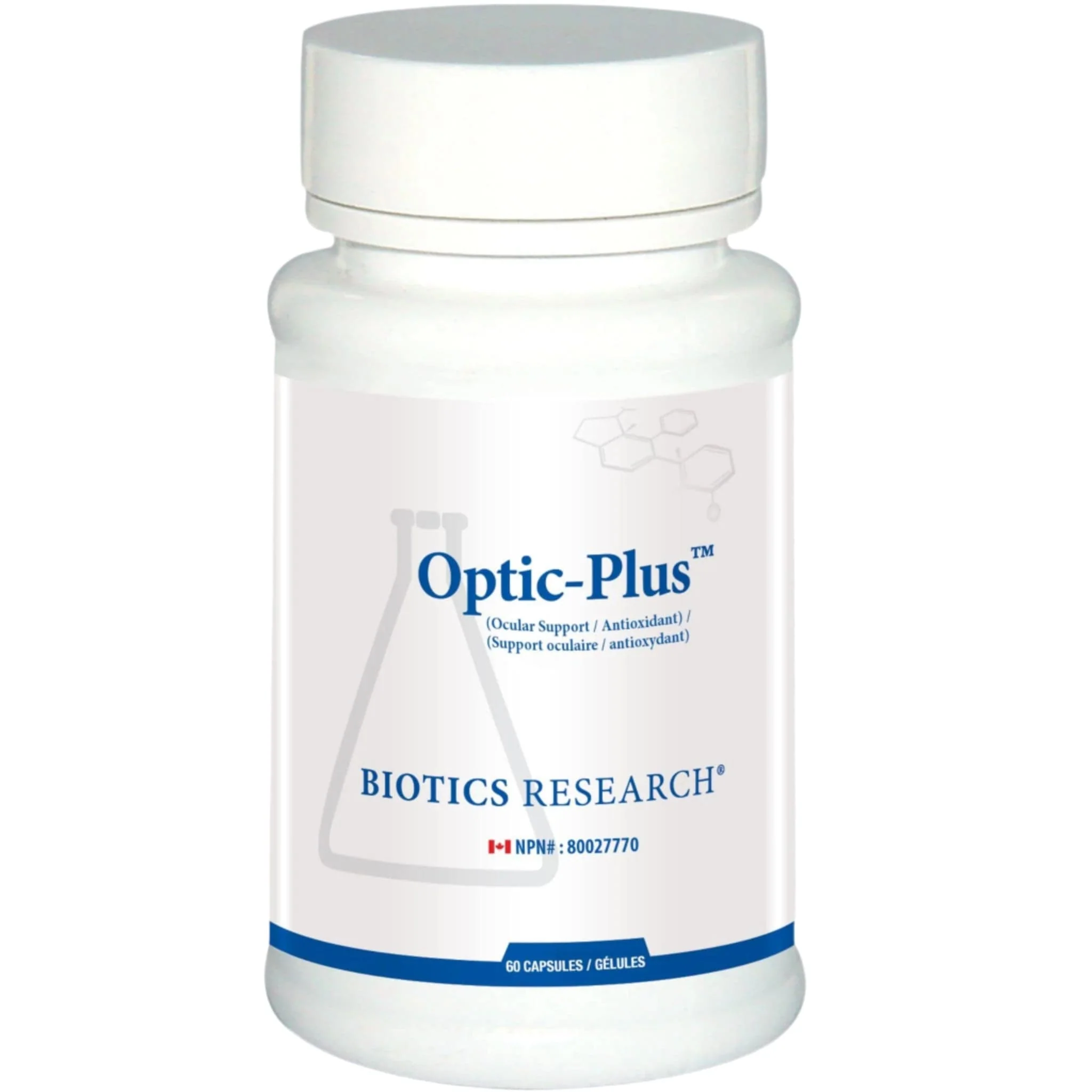 Biotics Research Optic-Plus, Advanced Support for Eye Health with Lutein, Zeaxanthin and Antioxidants, 60 Capsules