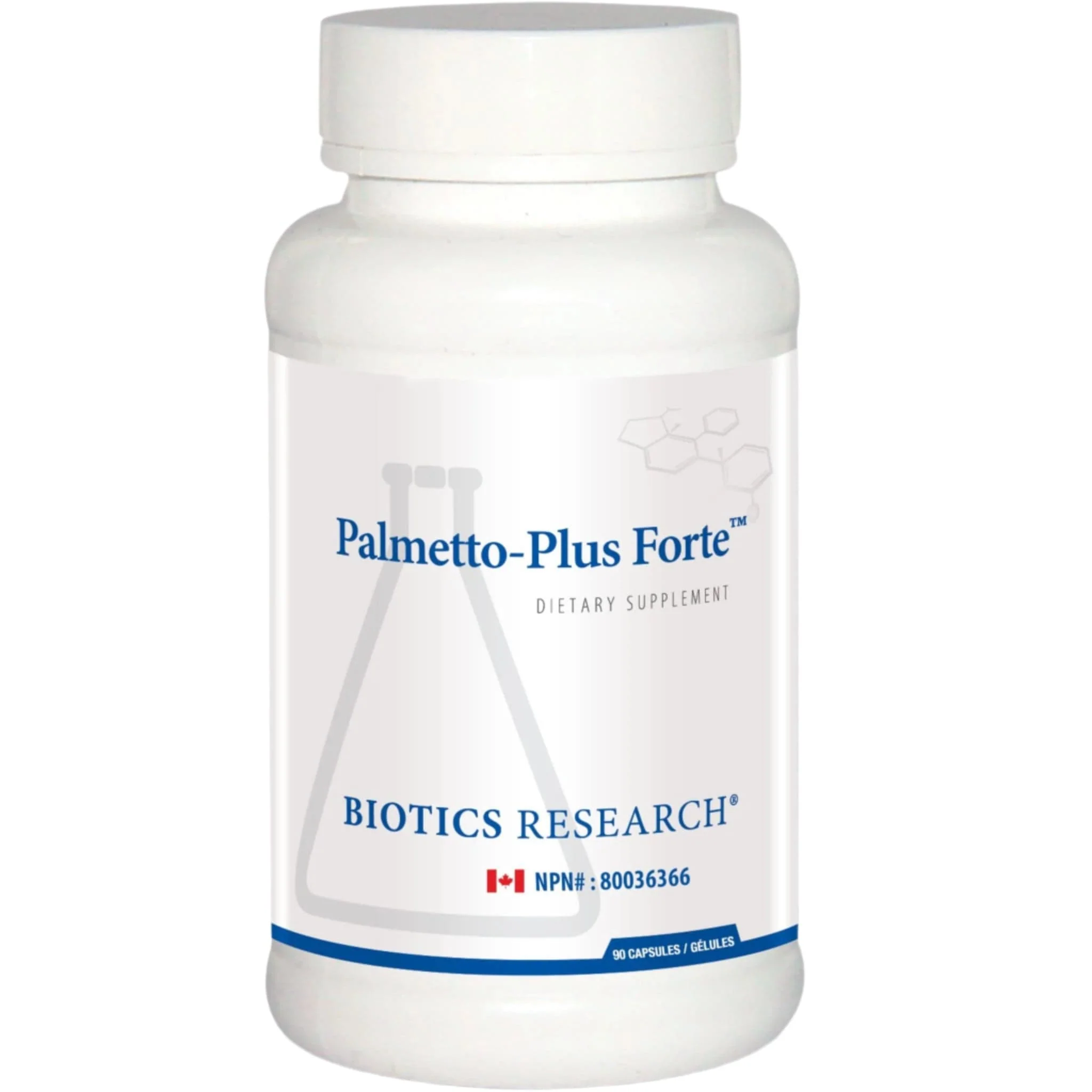Biotics Research Palmetto Plus Forte, Saw Palmetto 166mg, Prostate and Urinary Support, 90 Capsules