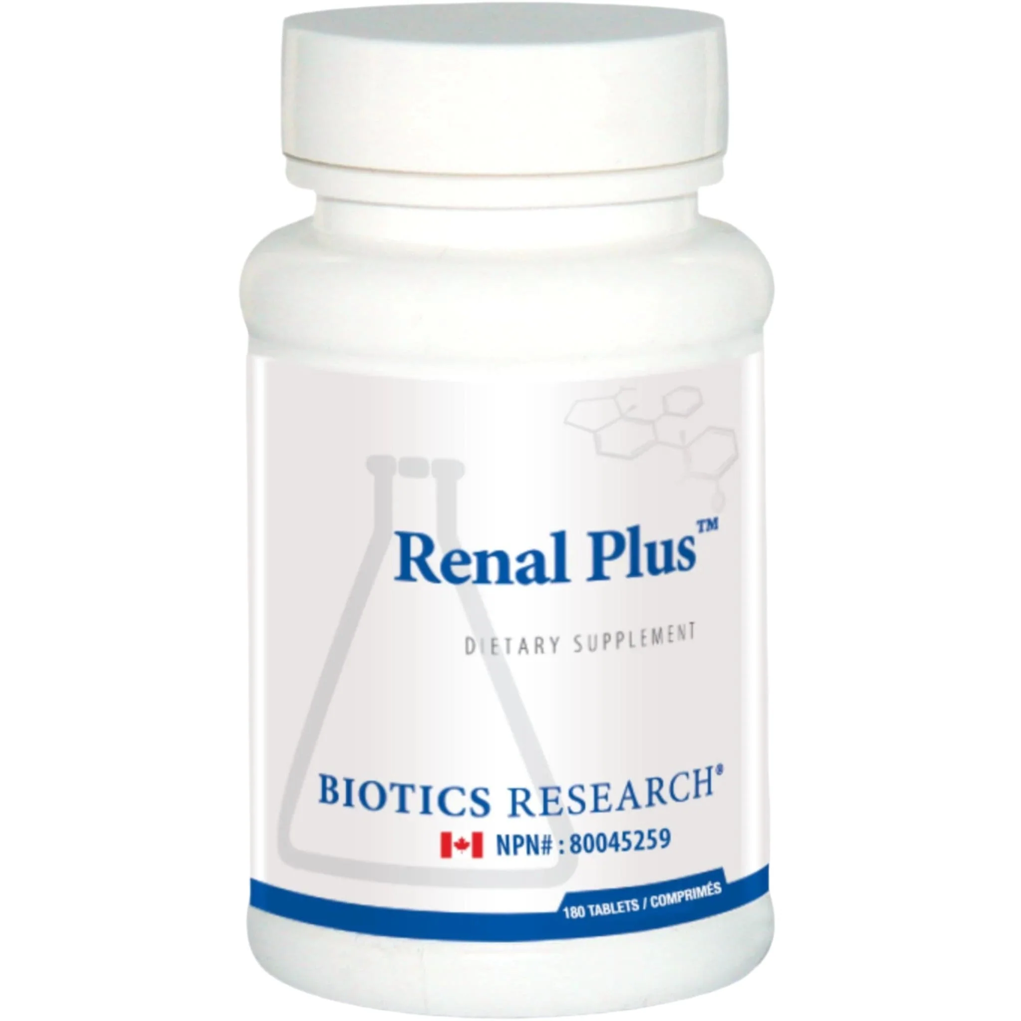 Biotics Research Renal Plus, Kidney Support with Glandulars and Botanicals, 180 Tablets
