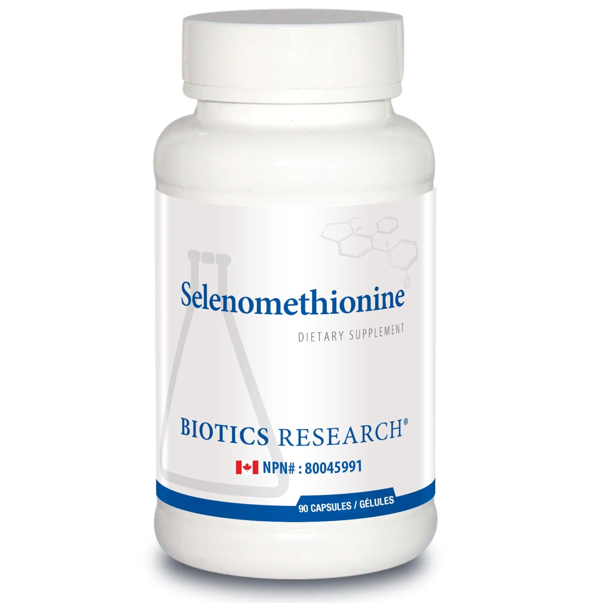 Biotics Research Selenomethionine, Selenium 200mcg, 90 Capsules