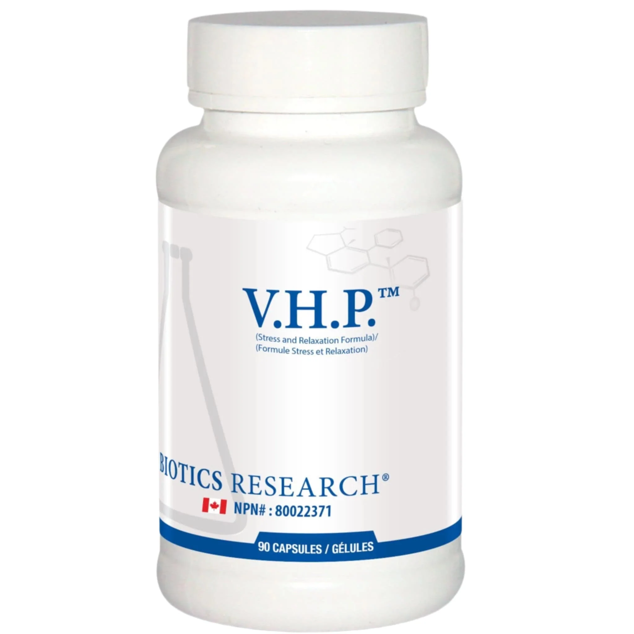 Biotics Research V.H.P., Valerian, Hops, Passion Flower, 90 Capsules