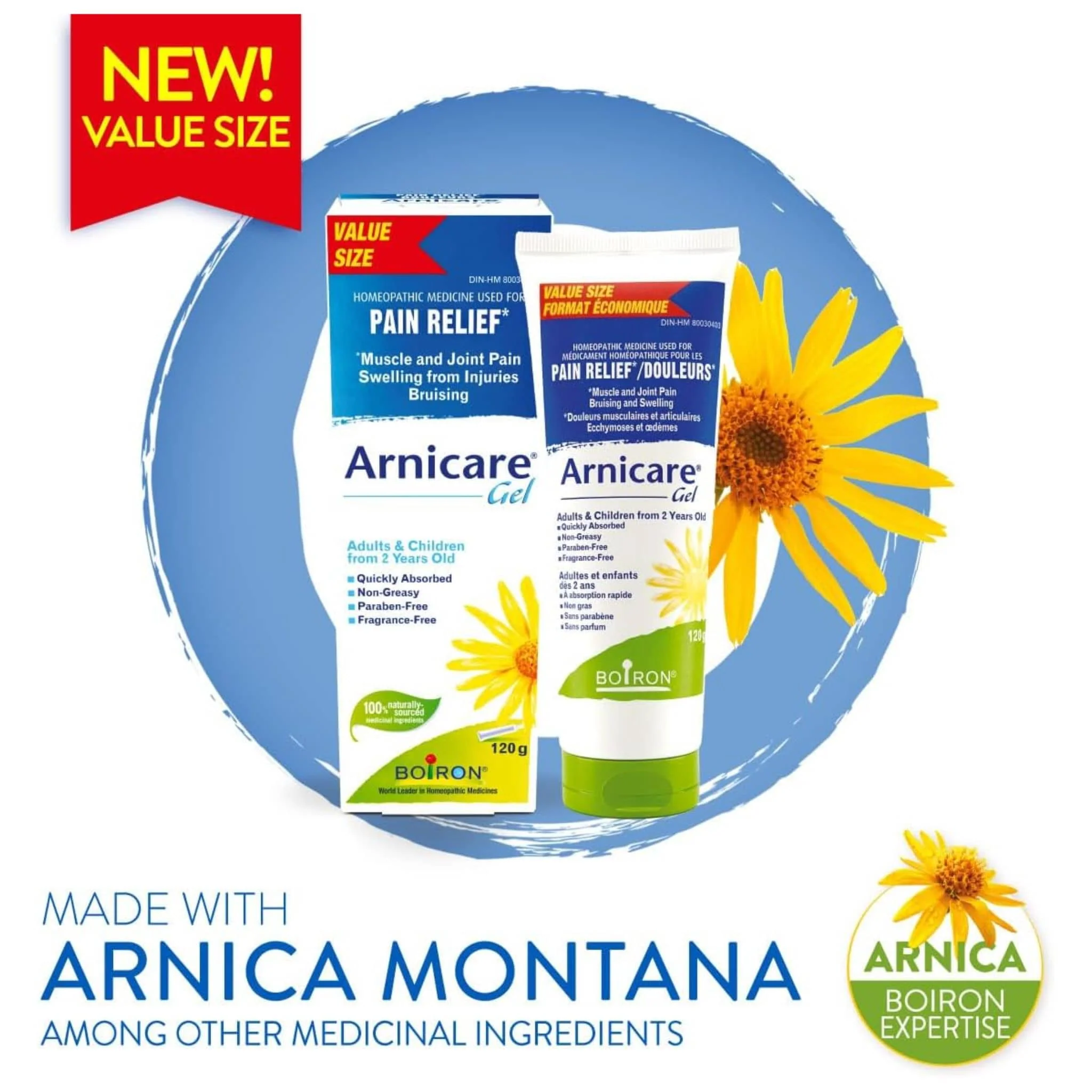 Boiron Arnicare Gel for Muscle & Joint Pain, 75g-120g - Image 3