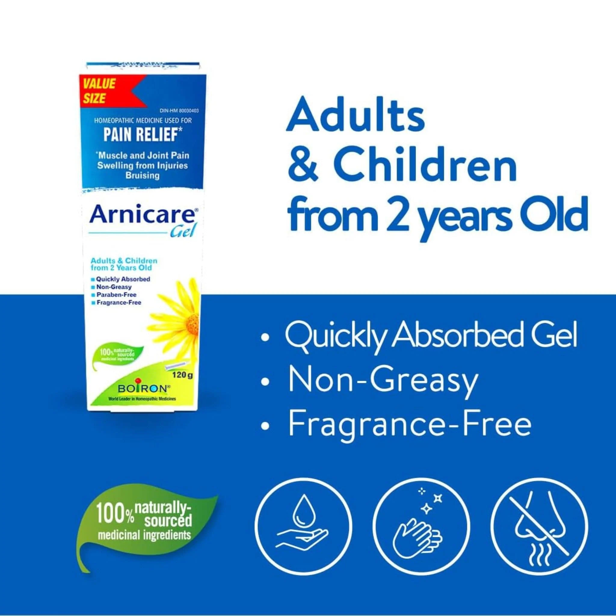 Boiron Arnicare Gel for Muscle & Joint Pain, 75g-120g - Image 5