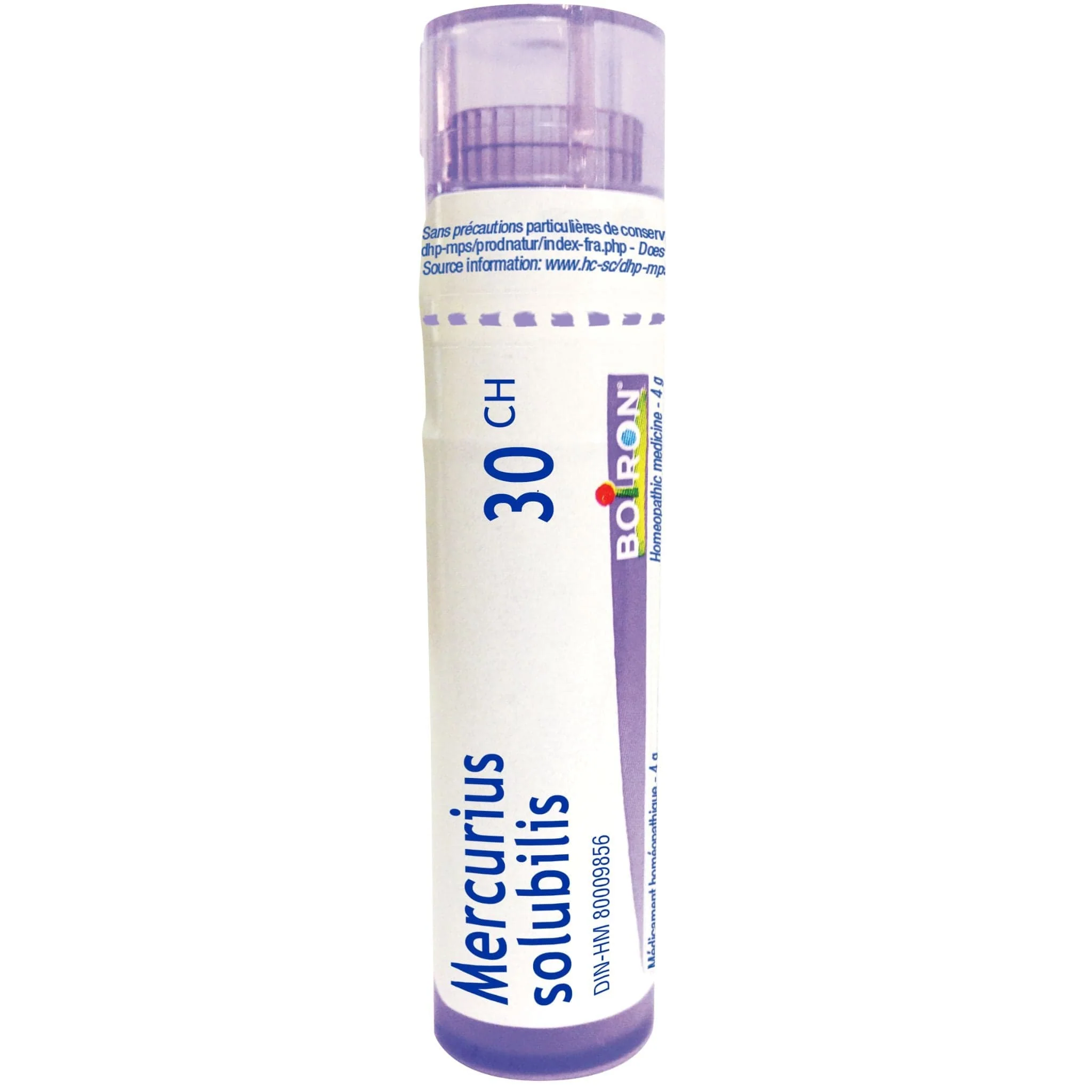 Boiron Mercurius Solubilis 30ch, 80 Pellets