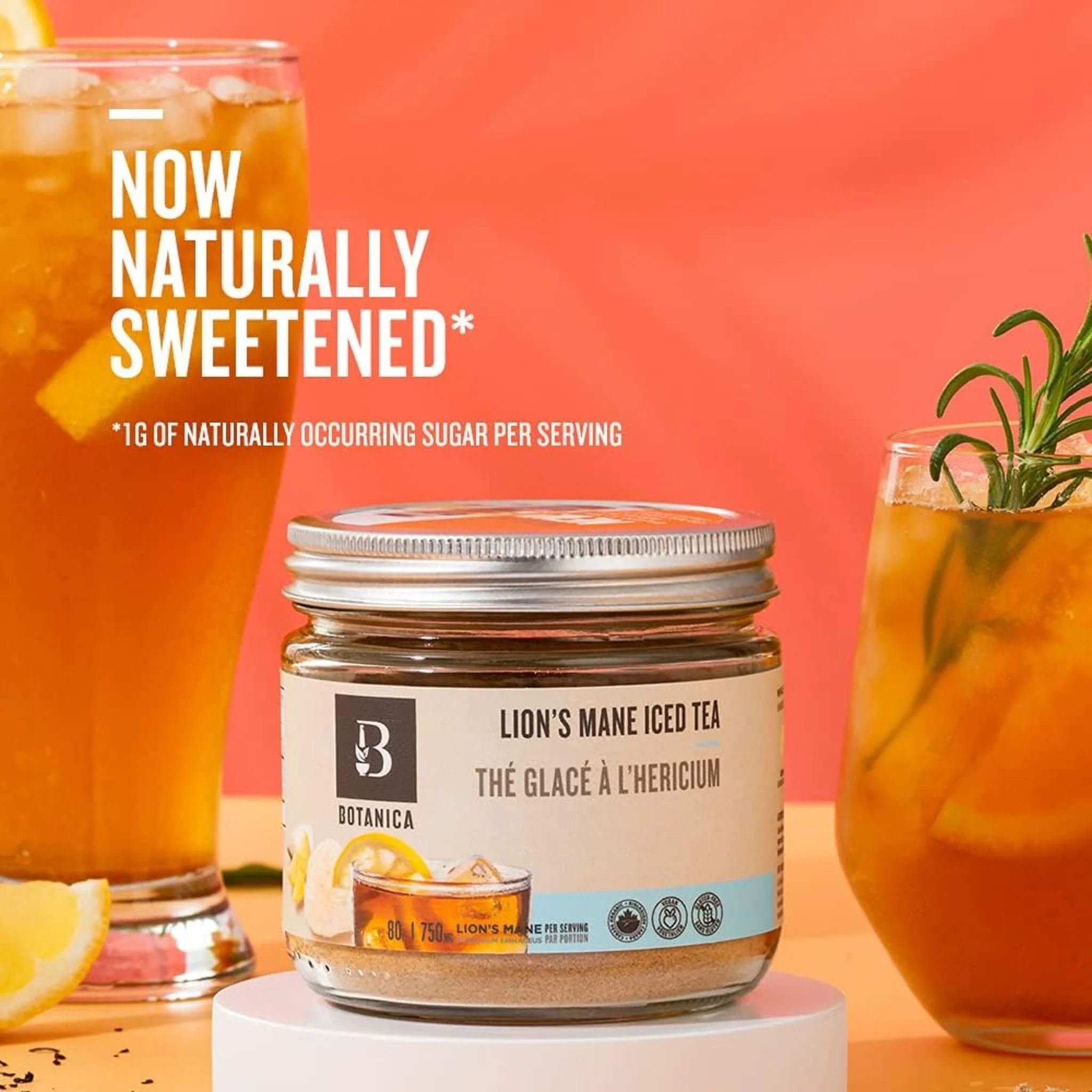 Botanica Lion's Mane Iced Tea, 80g - Image 3