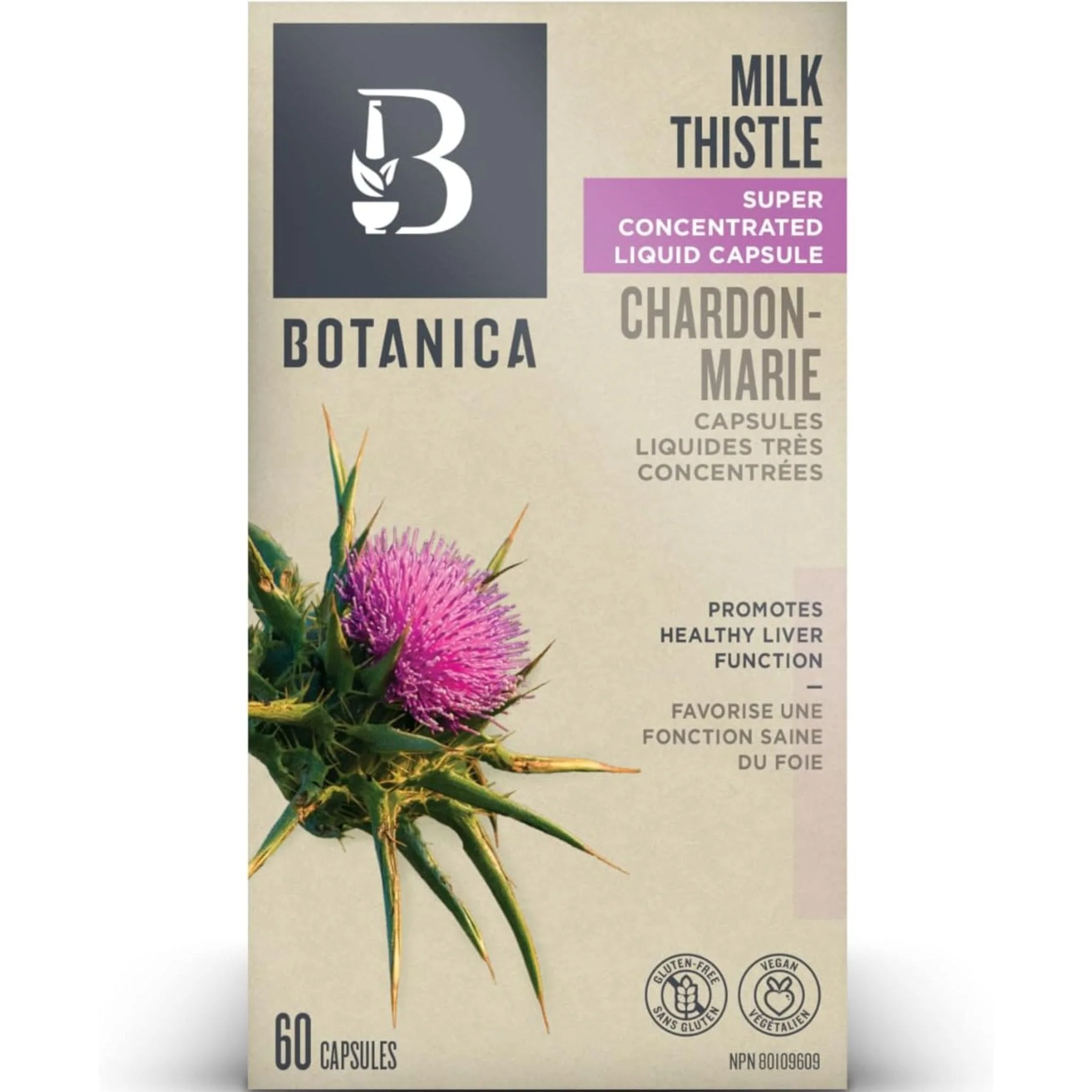 Botanica Milk Thistle, Super Concentrated, Liquid Phytocaps