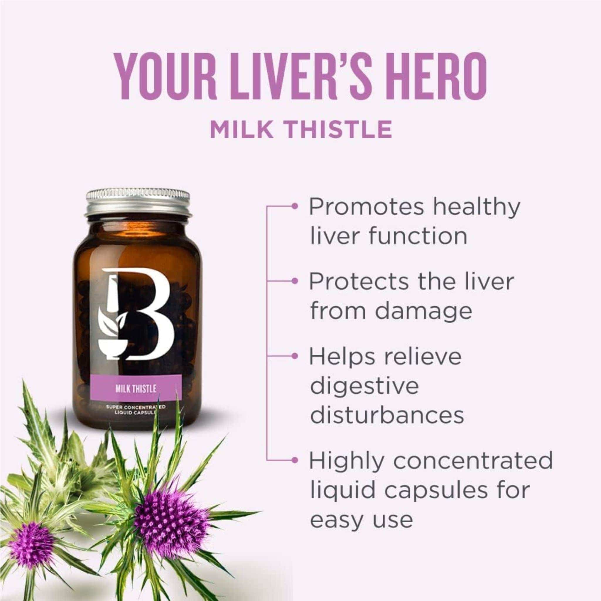 Botanica Milk Thistle, Super Concentrated, Liquid Phytocaps - Image 3