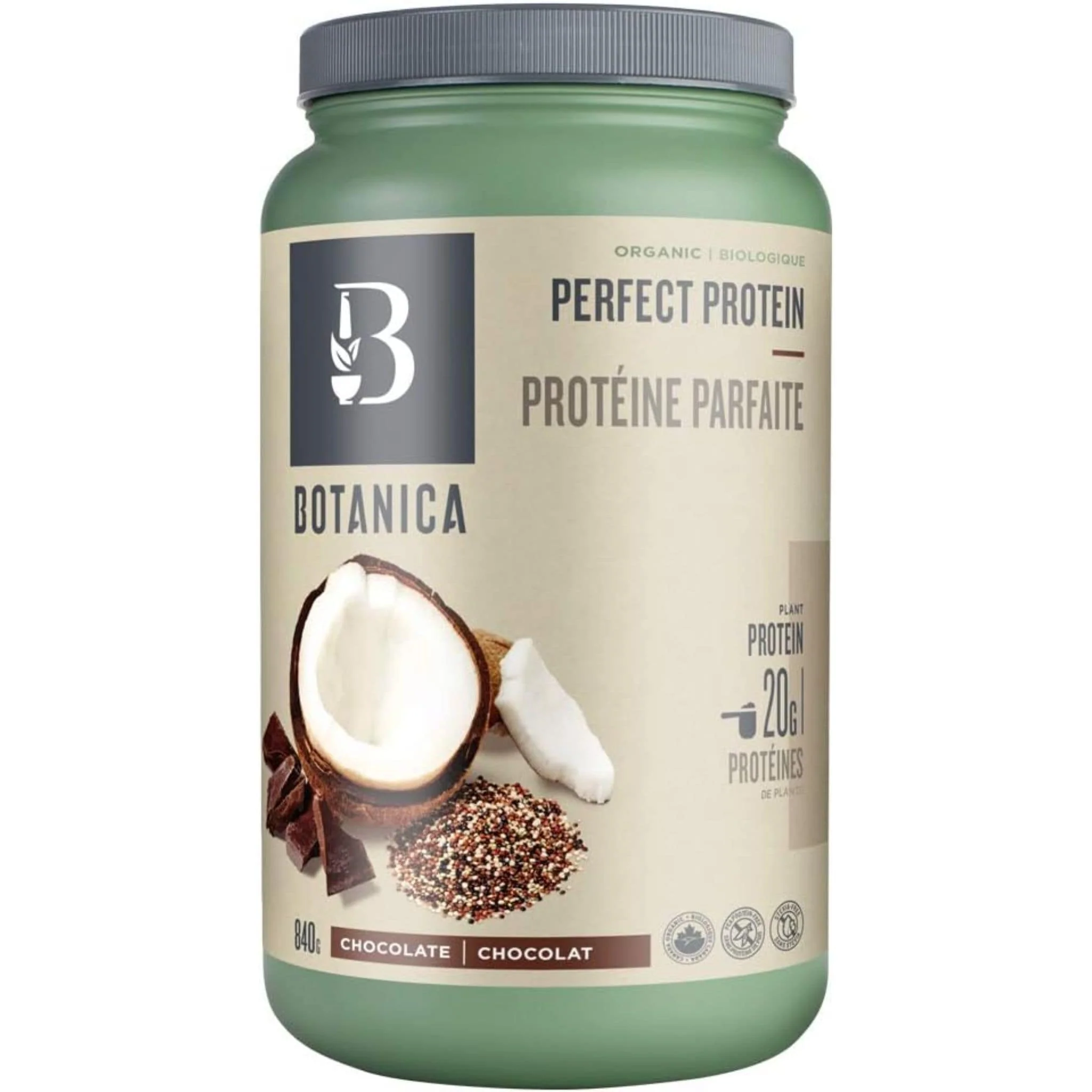 Botanica Perfect Protein, Organic Sprouted Fermented Plant Protein