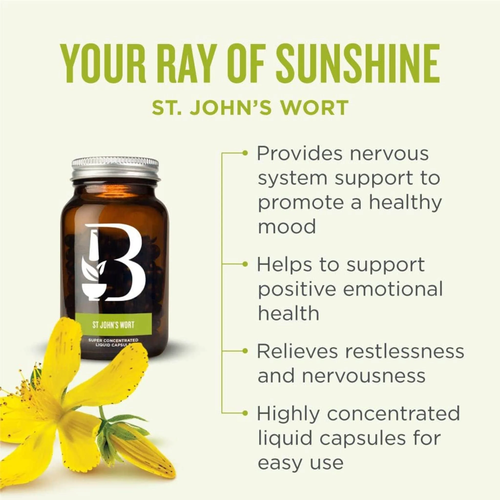 Botanica St. John's Wort, Super Concentrated Liquid Phytocaps - Image 14