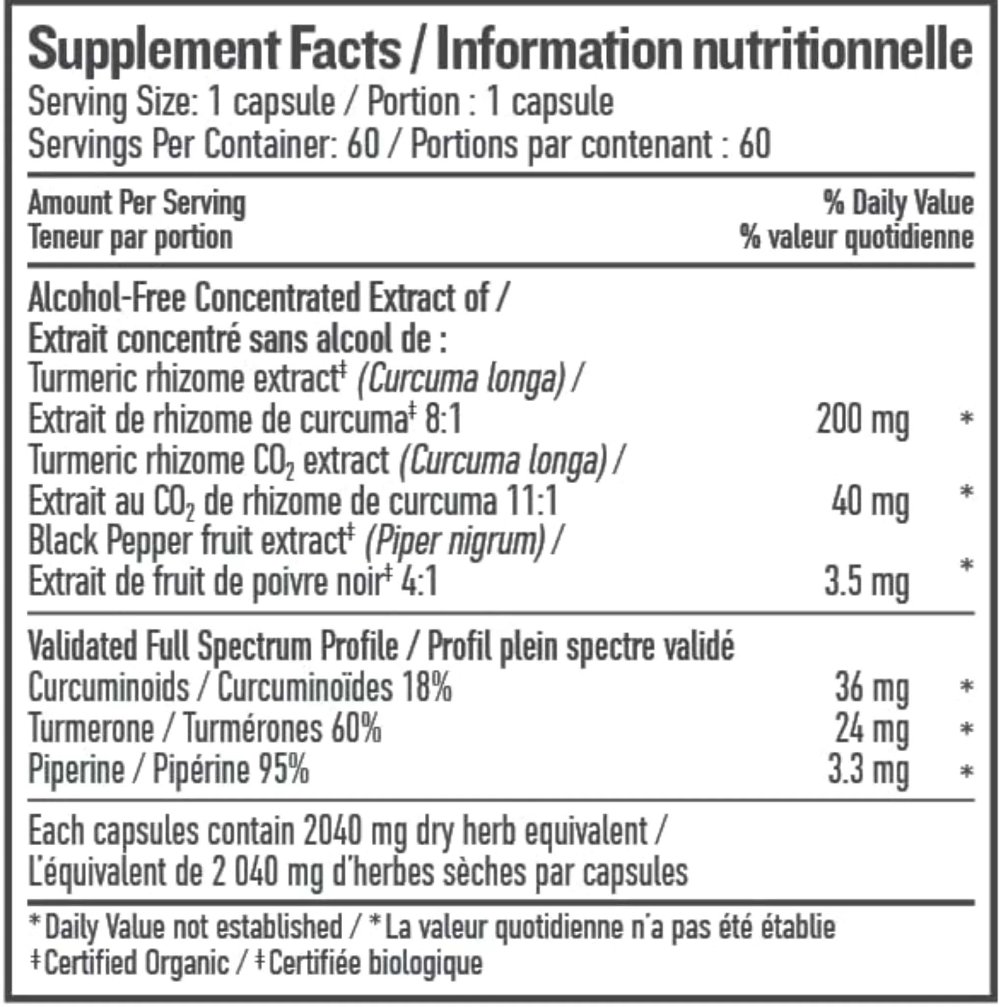 Botanica Turmeric Liquid Phytocaps - Image 2
