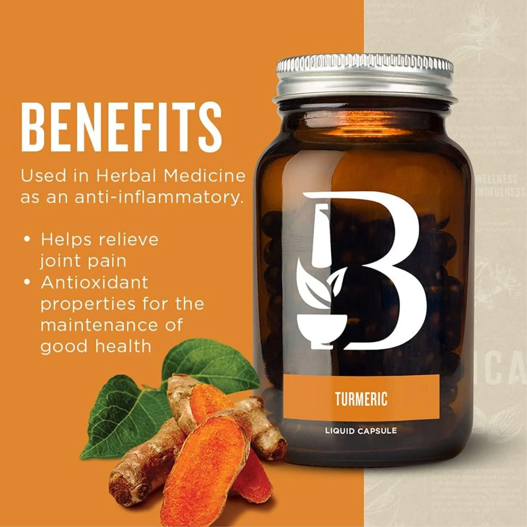 Botanica Turmeric Liquid Phytocaps - Image 3