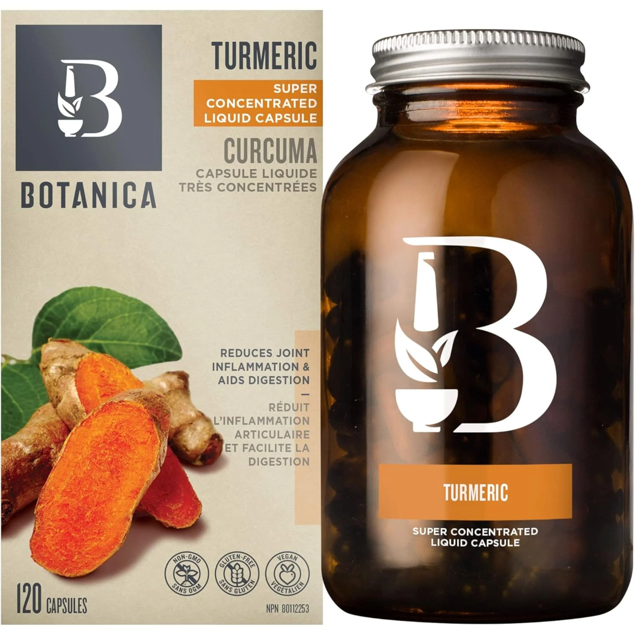 Botanica Turmeric Liquid Phytocaps - Image 8