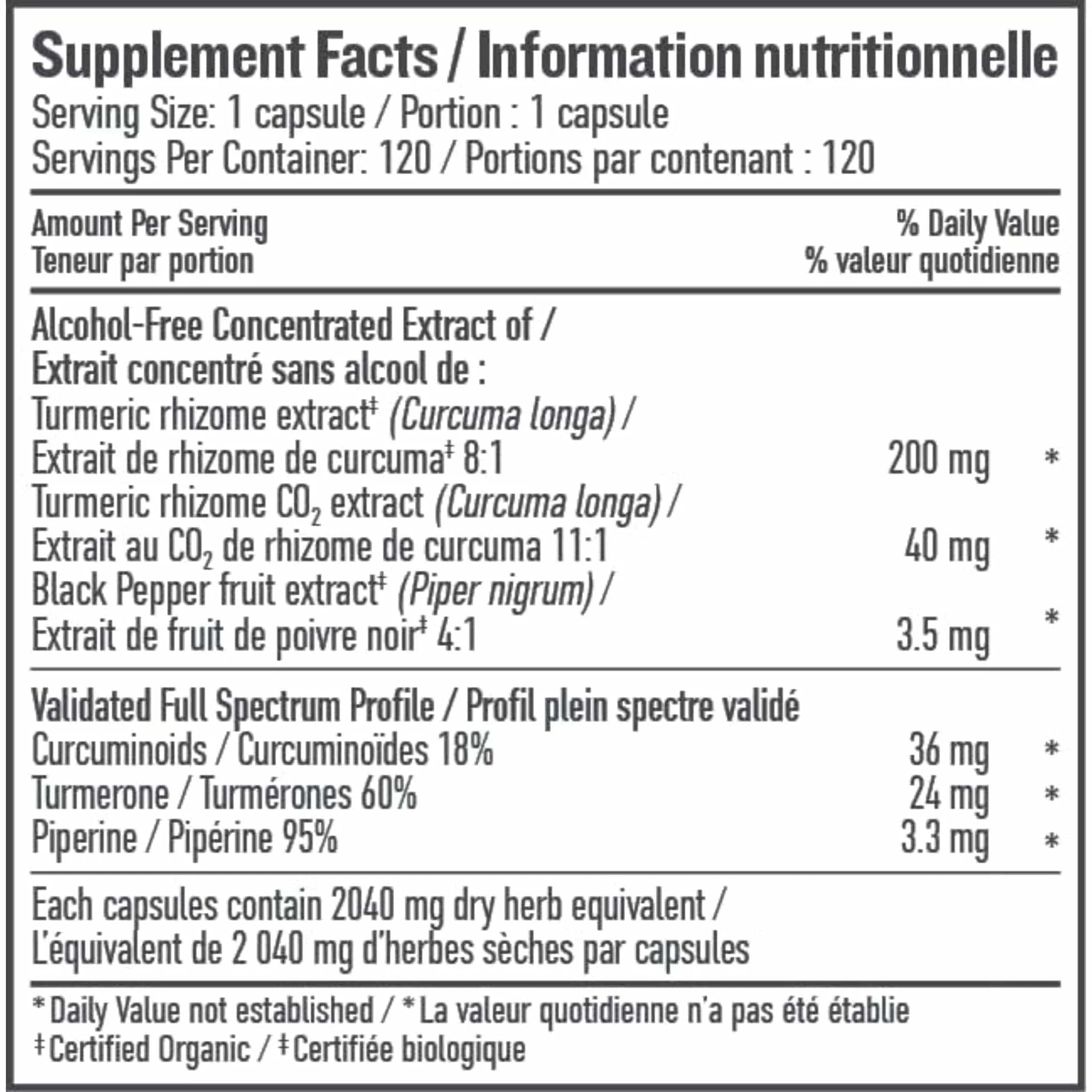Botanica Turmeric Liquid Phytocaps - Image 9