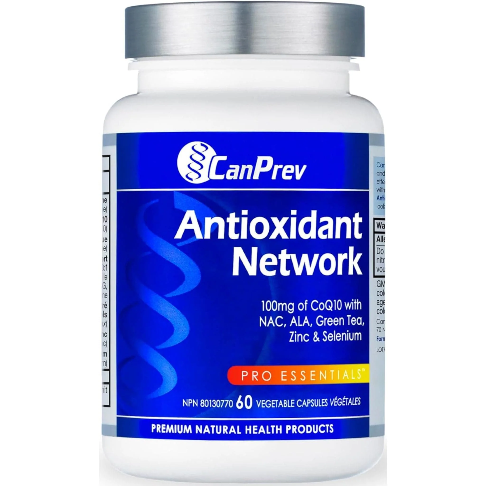 CanPrev Antioxidant Network, Antioxidant Formula, 60 Vegetable Capsules - Image 7