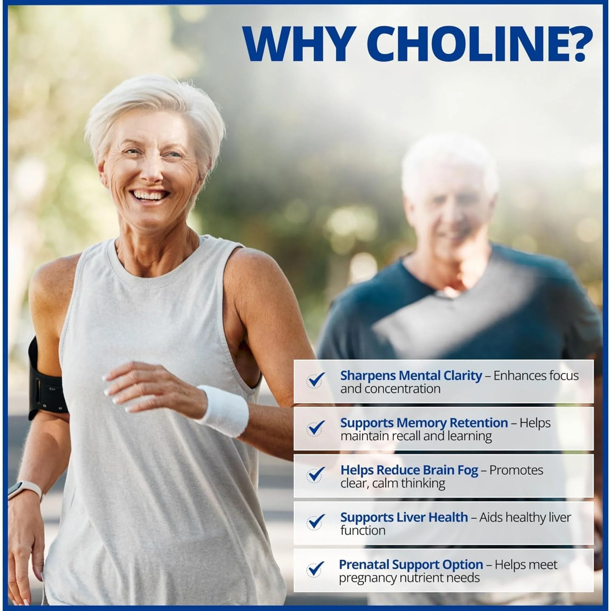 CanPrev Choline 275mg, Helps to Support Liver Function, Brain and Cardiovascular Health, 90 Vegetable Capsules - Image 5