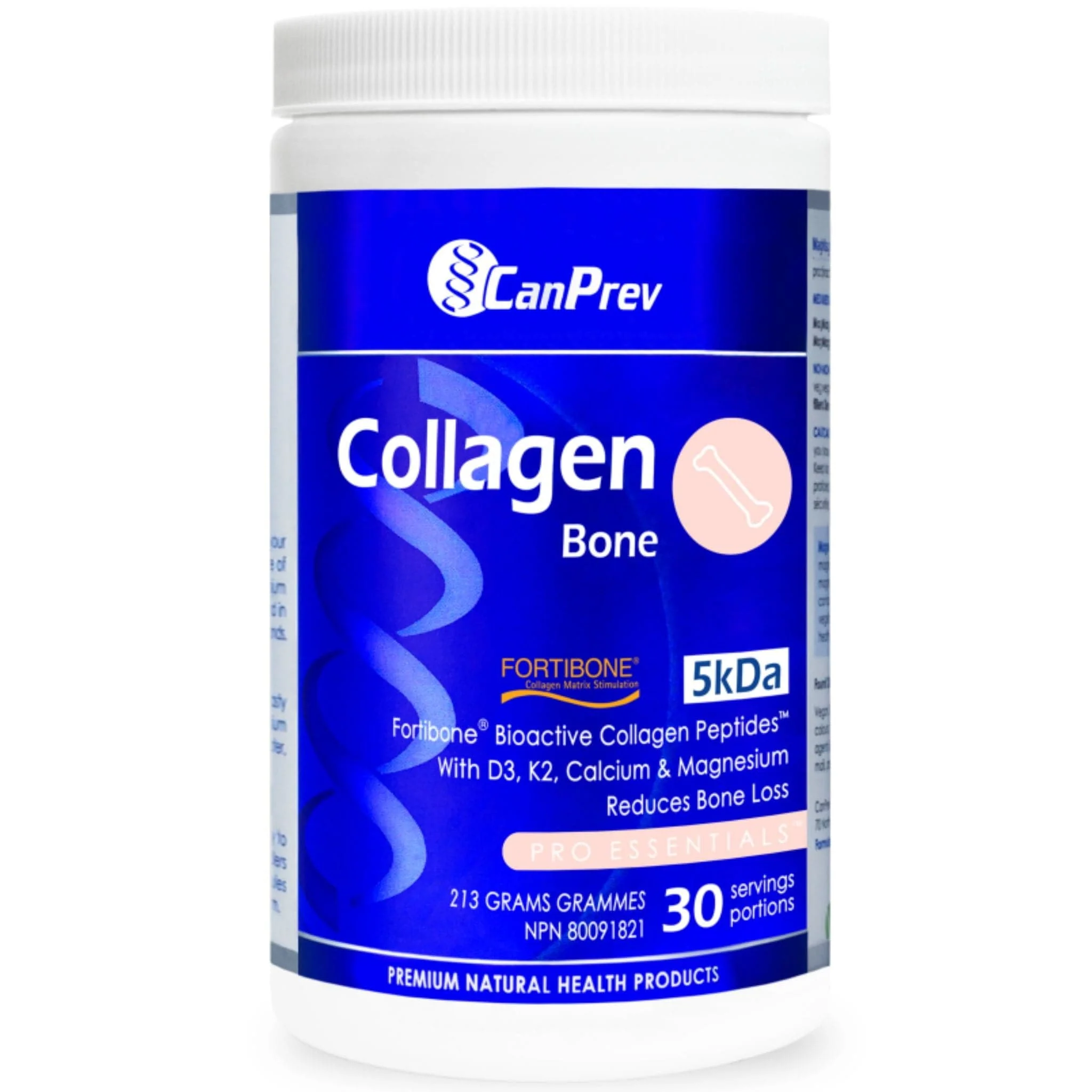 CanPrev Collagen Bone - Fortibone Powder, Collagen Powder Supplement, 30 Servings - Image 2