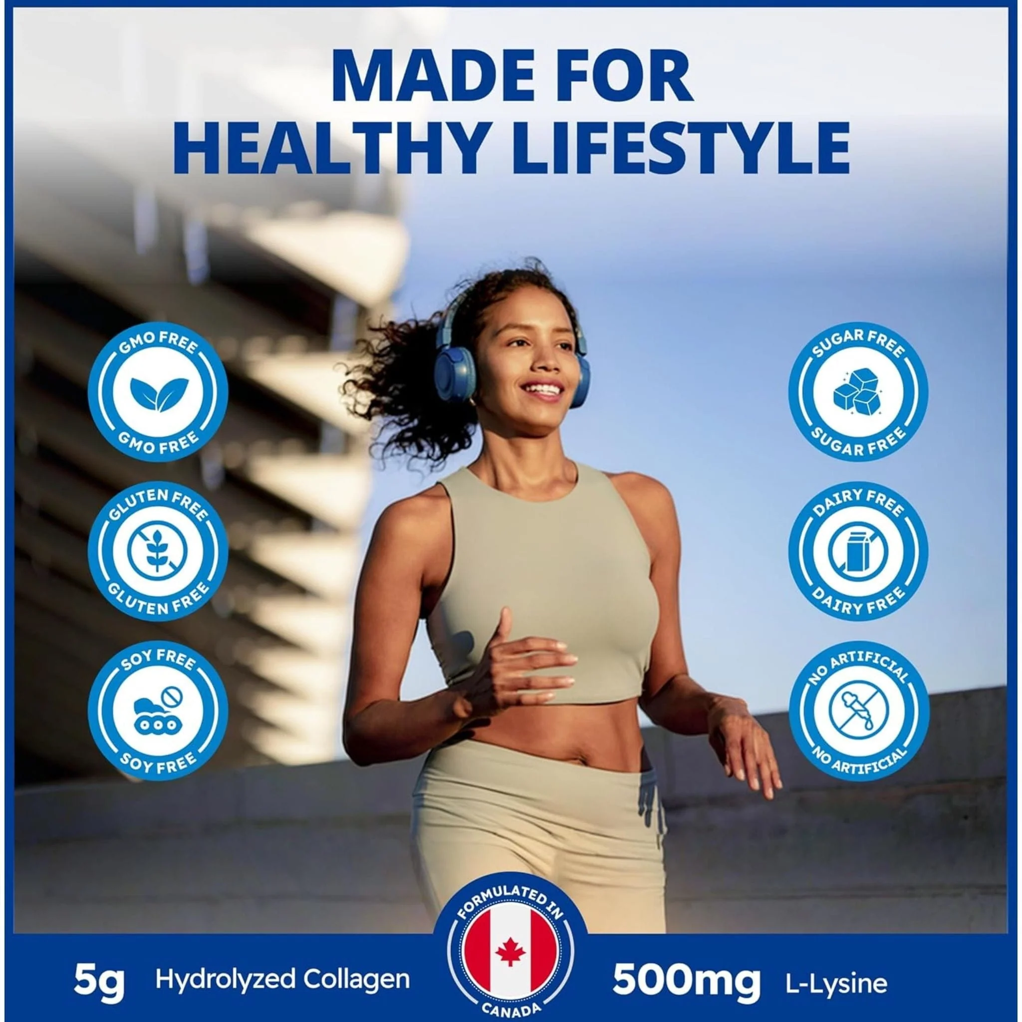 CanPrev Collagen Full Spectrum Liquid Collagen, Bovine and Marine Collagen Type I and Type III, 500ml - Image 8