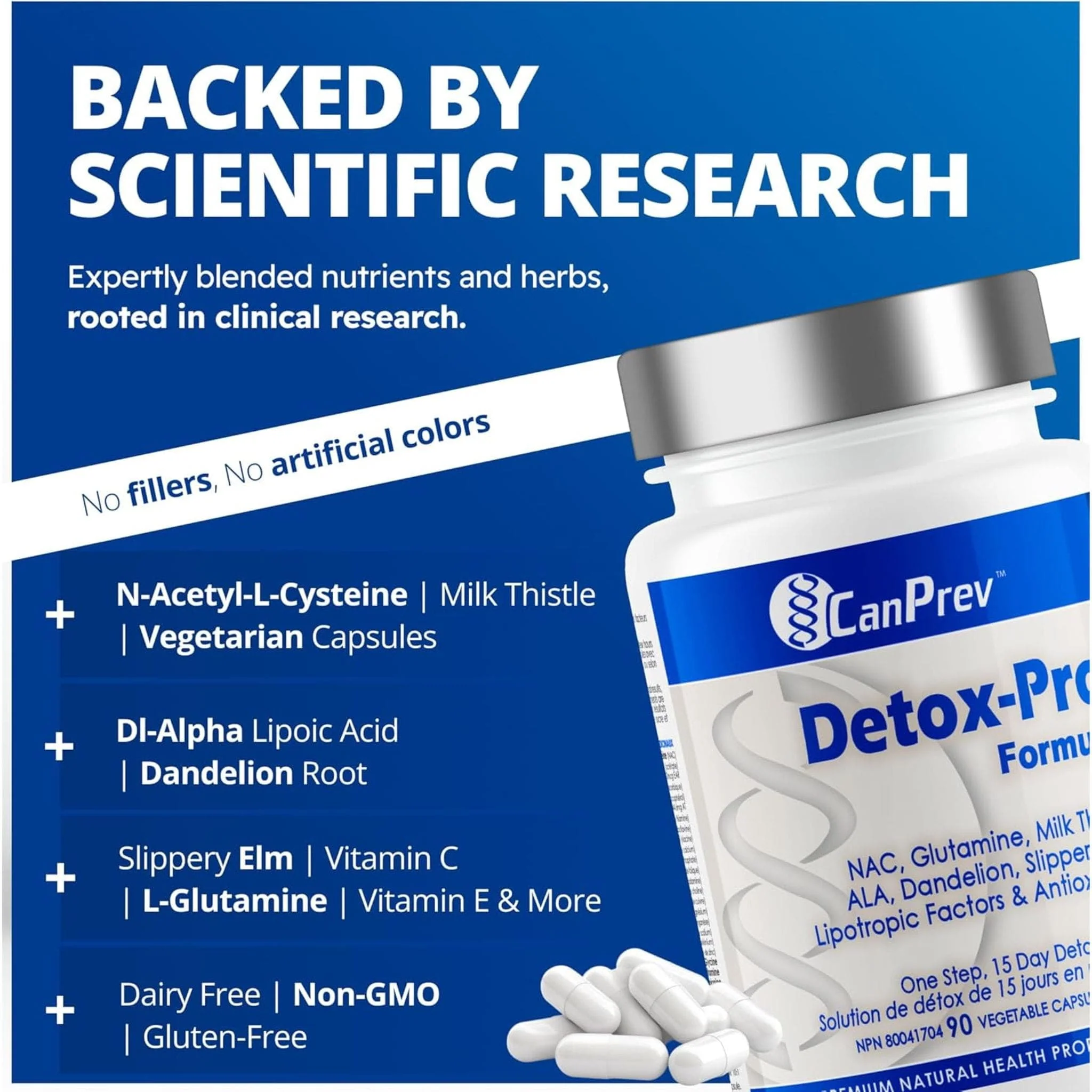 CanPrev Detox-Pro Formula (15 Day Liver Detox), 90 Vegicaps - Image 5