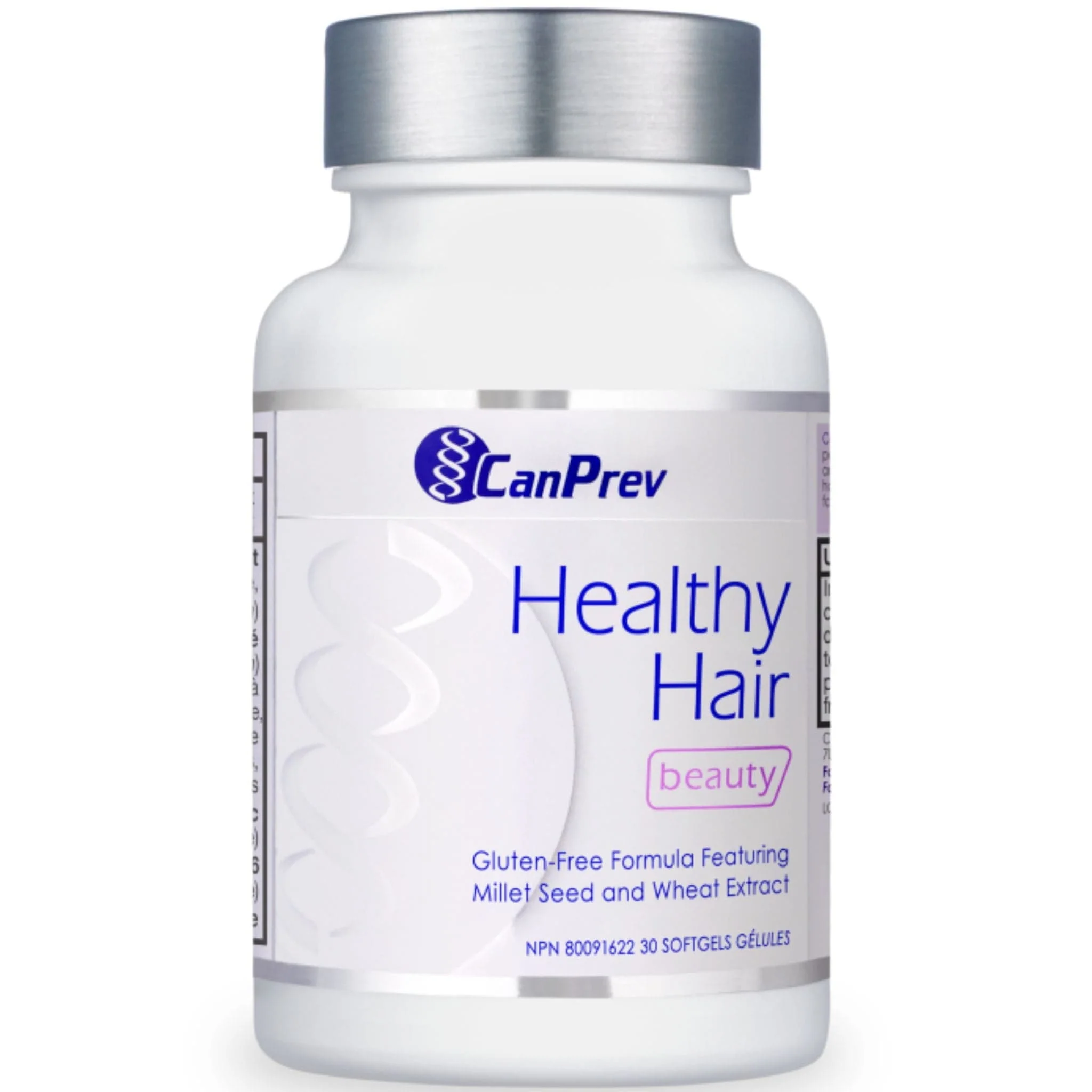 CanPrev Healthy Hair (Proven to reduce hair loss), 30 Softgels