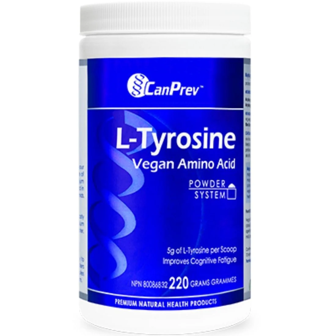 CanPrev L-Tyrosine Powder (5000mg per Scoop), 220g